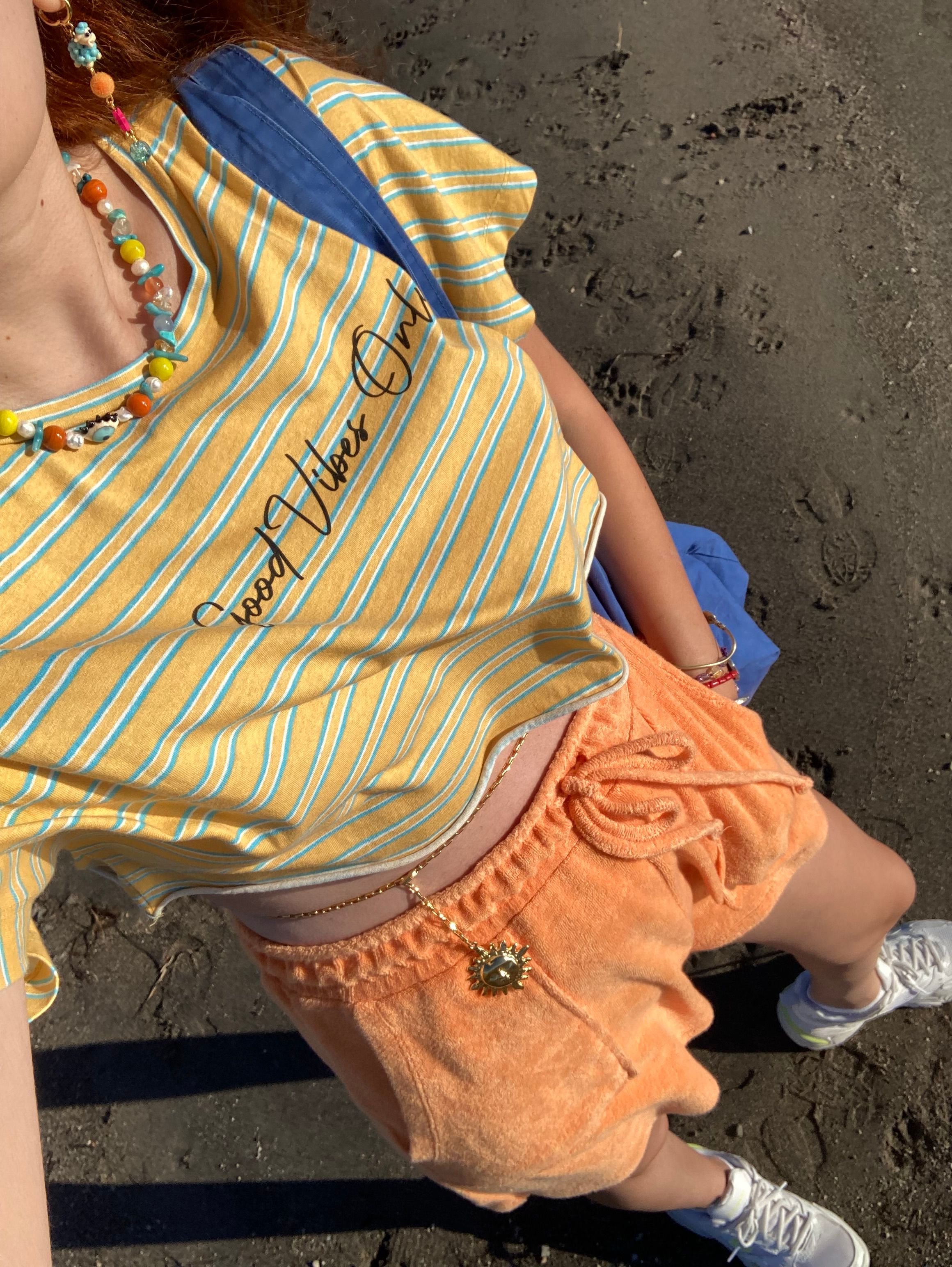 Güneş Charm Bel Zinciri, Happy Sun Face Celestial Belly Chain