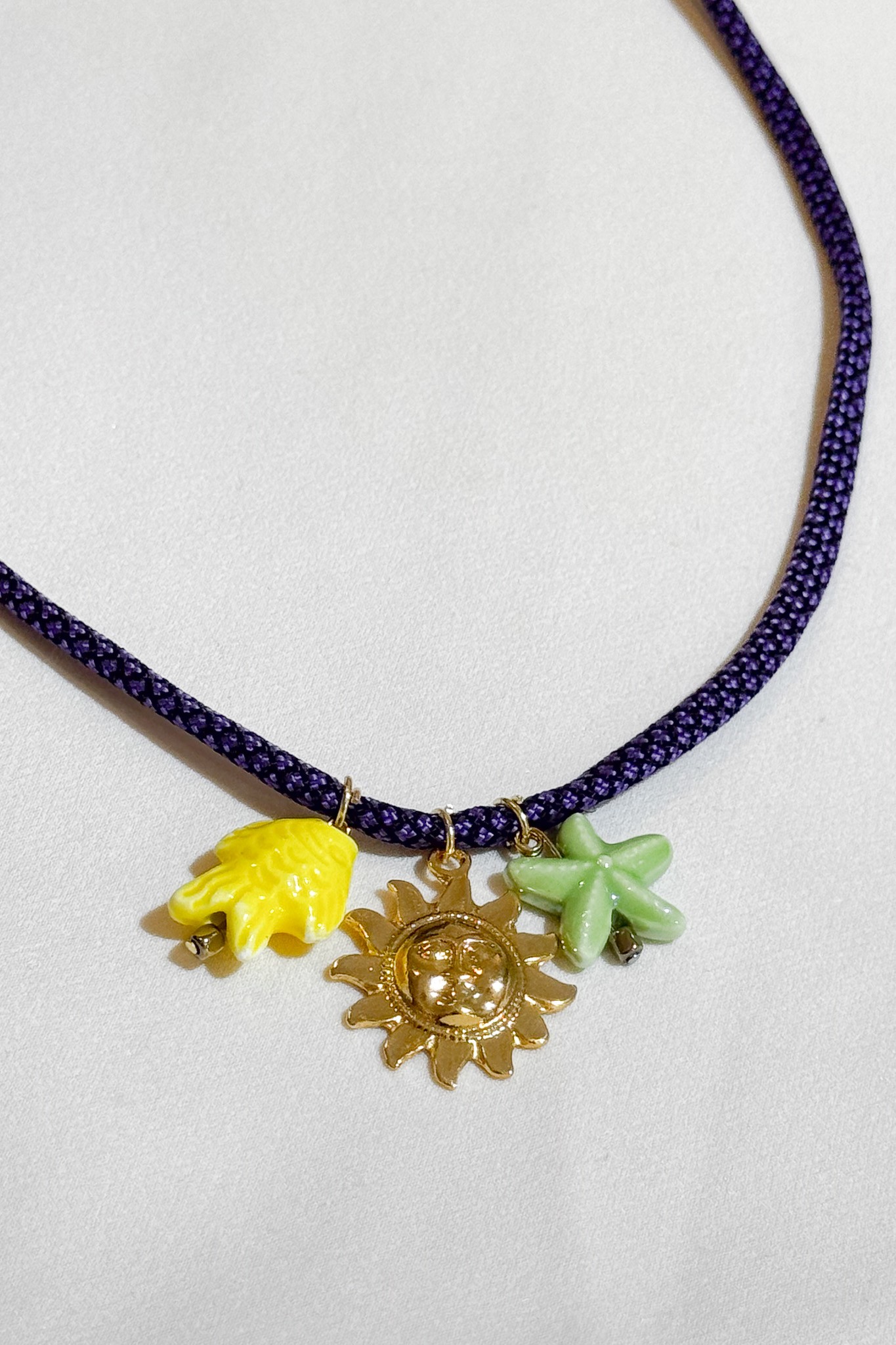 "Sun-Kissed Charms" Kolye