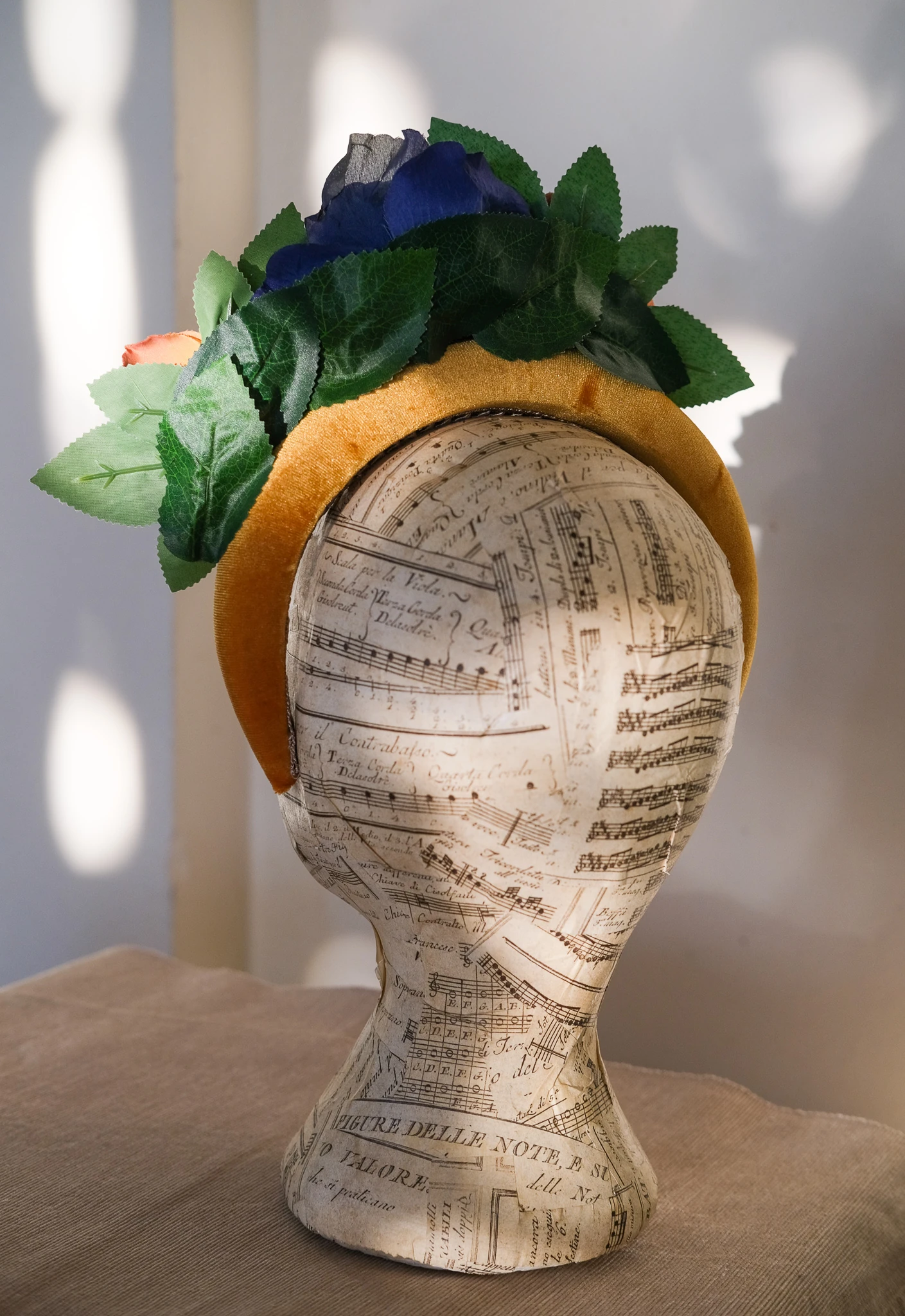 Turuncu Çiçekli Taç, Festival Tacı, Nişan Tacı, Lohusa Tacı