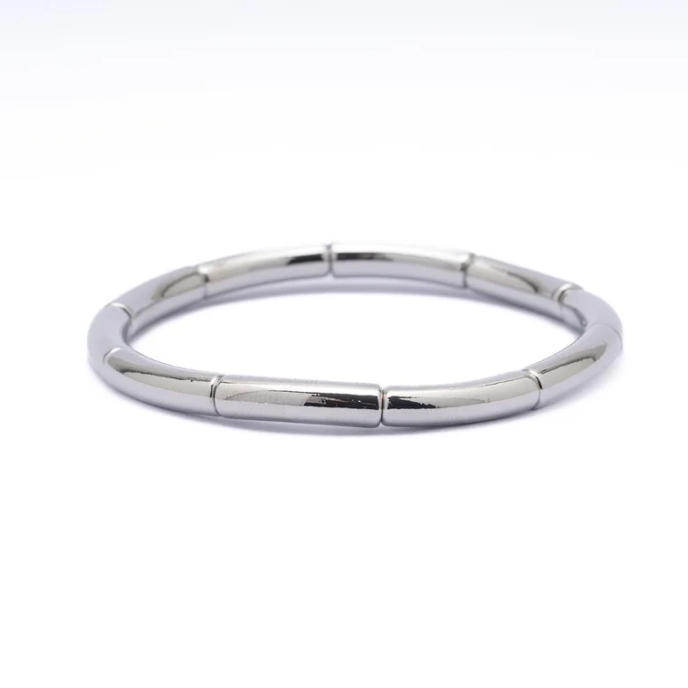 Silver Duo Bangle