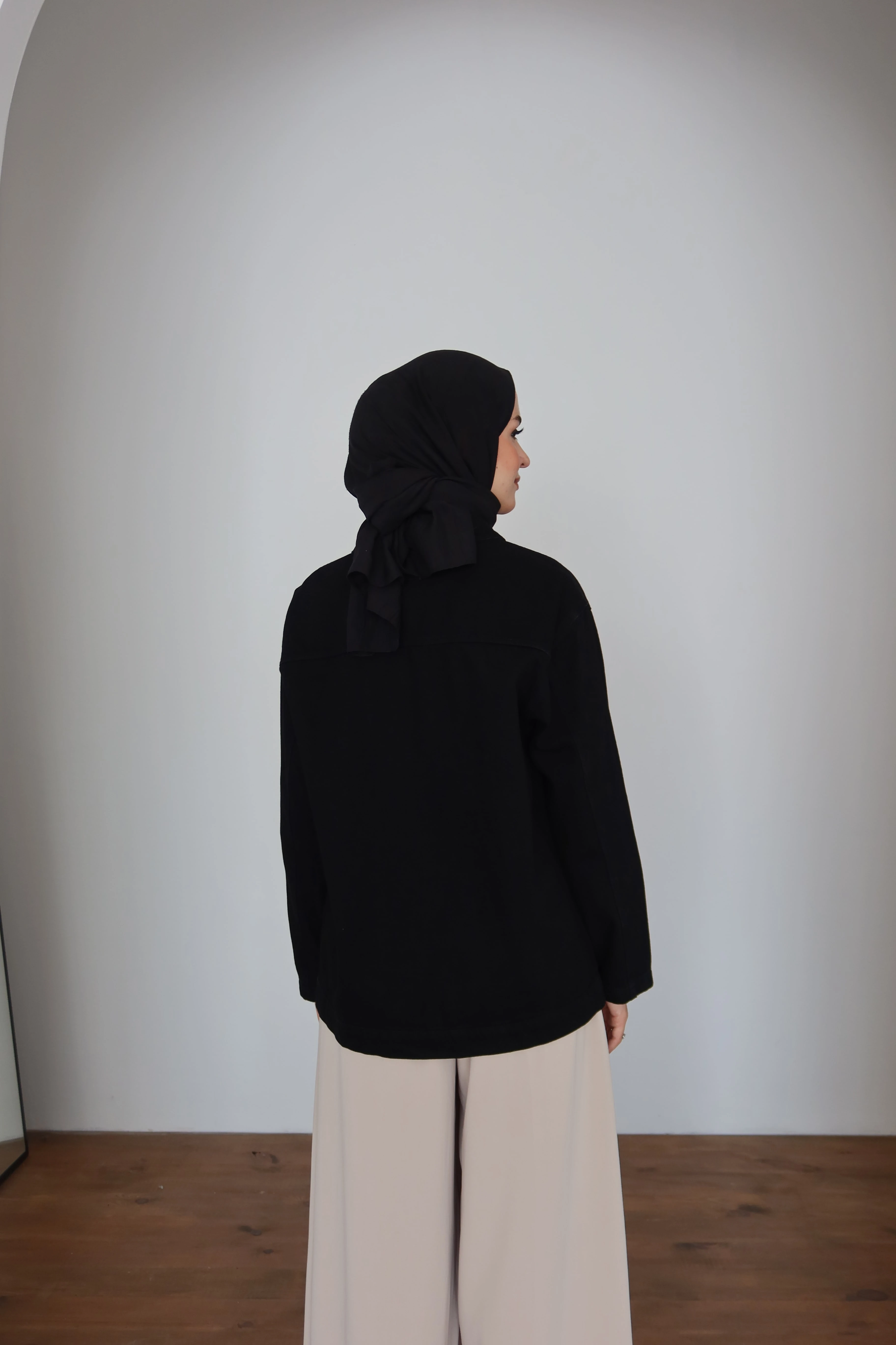 Fermuarlı Tesettür Ceket