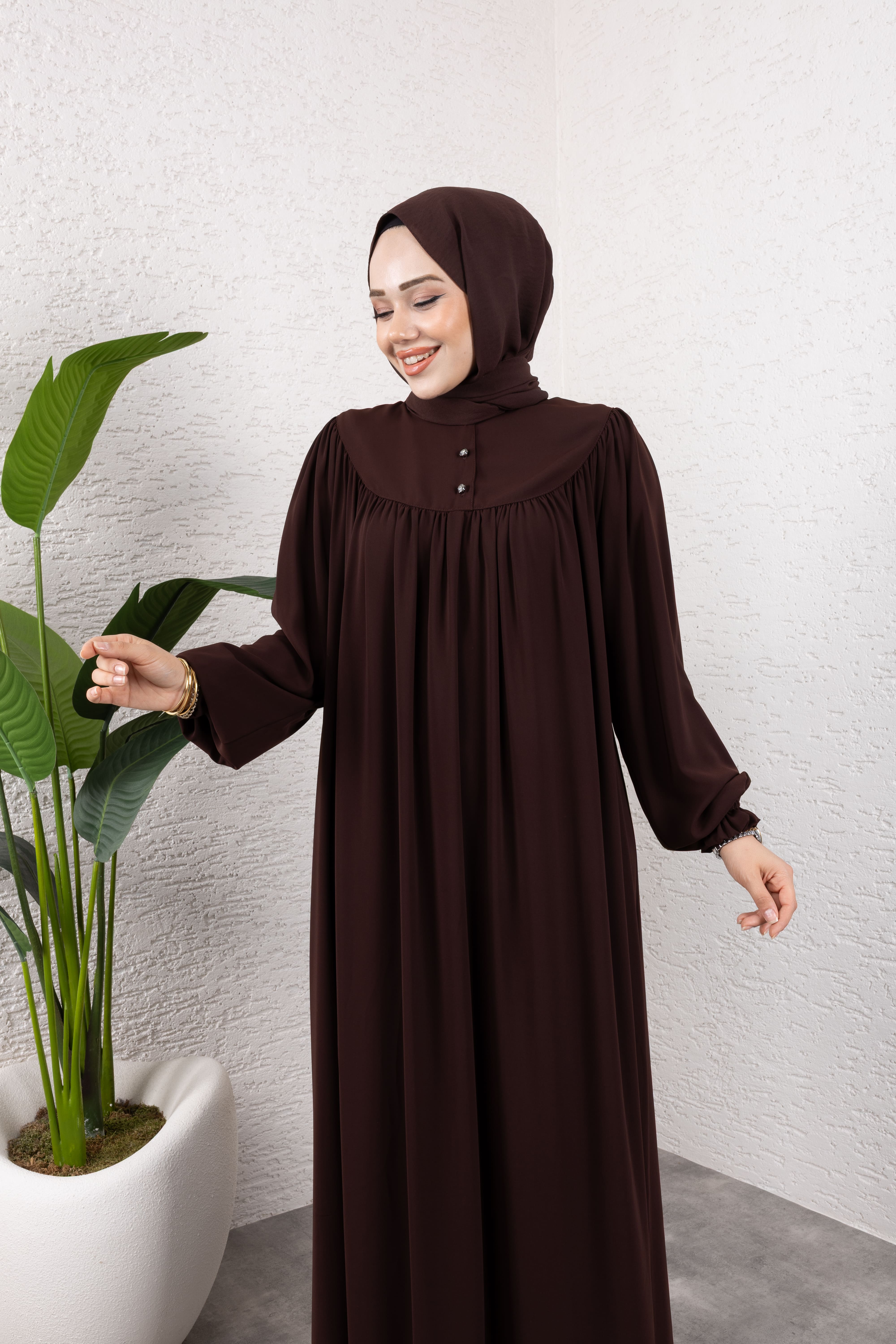 Tesettür Robalı Elbise