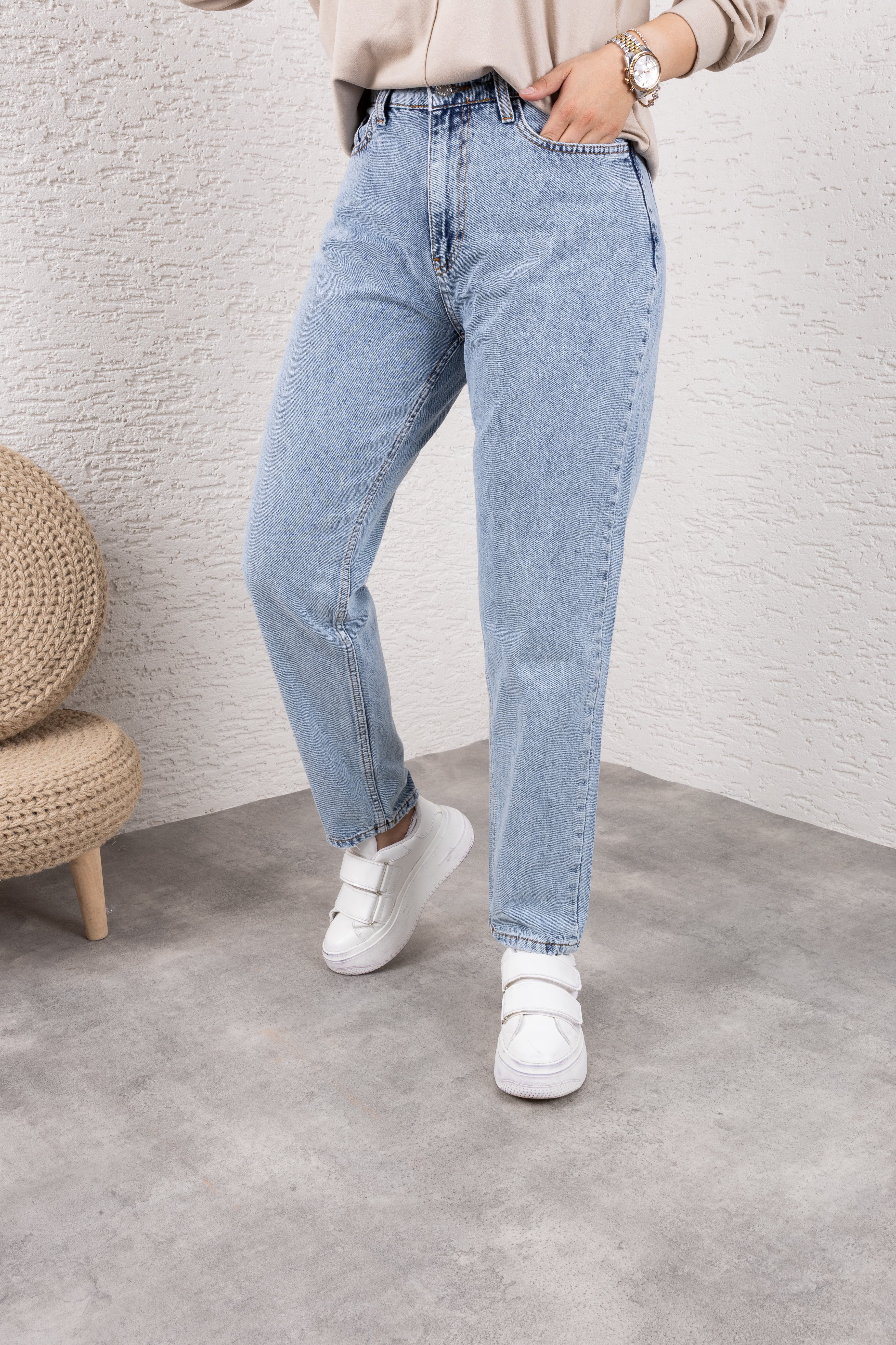 Tesettür Dar Paça Kot Pantolon