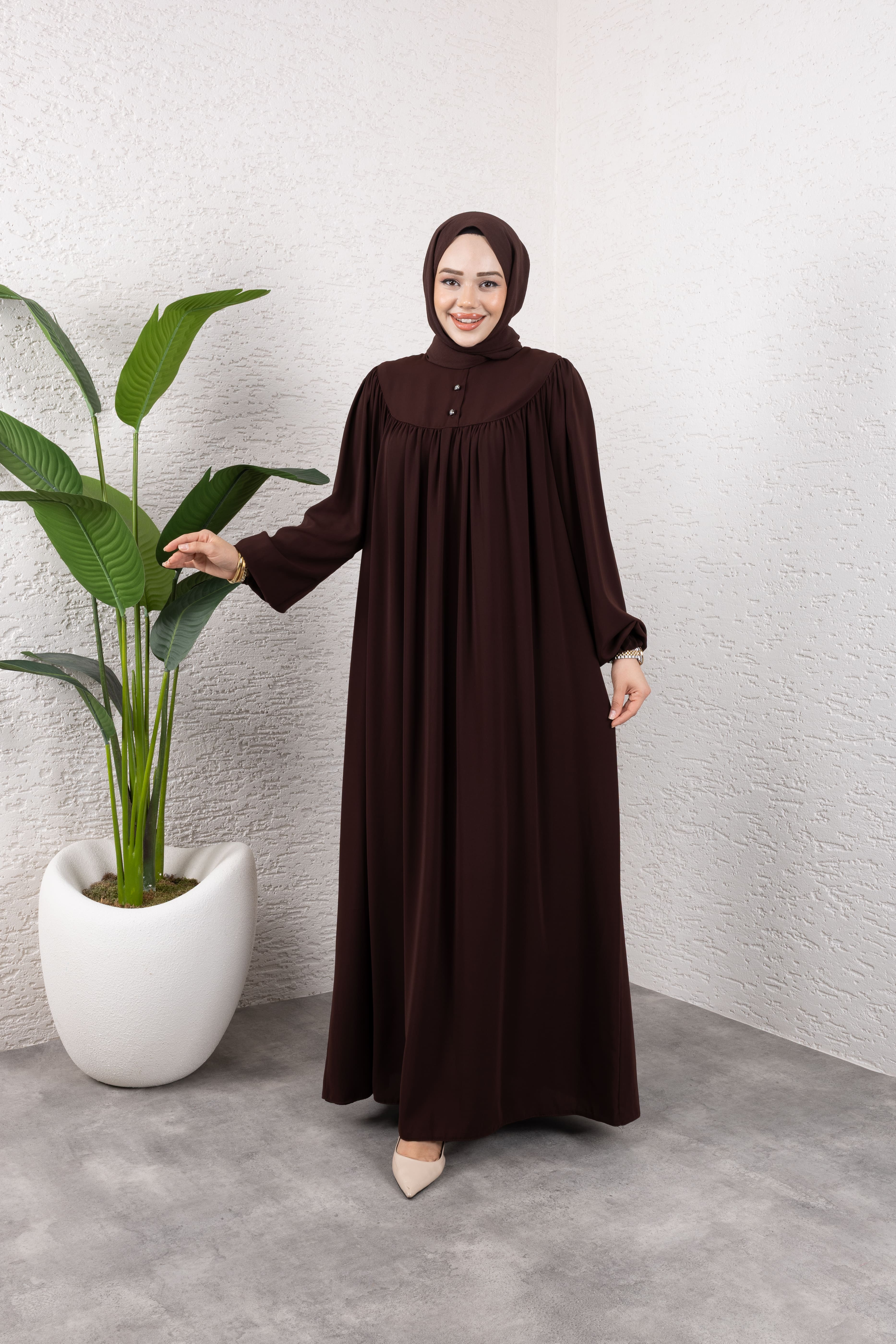 Tesettür Robalı Elbise