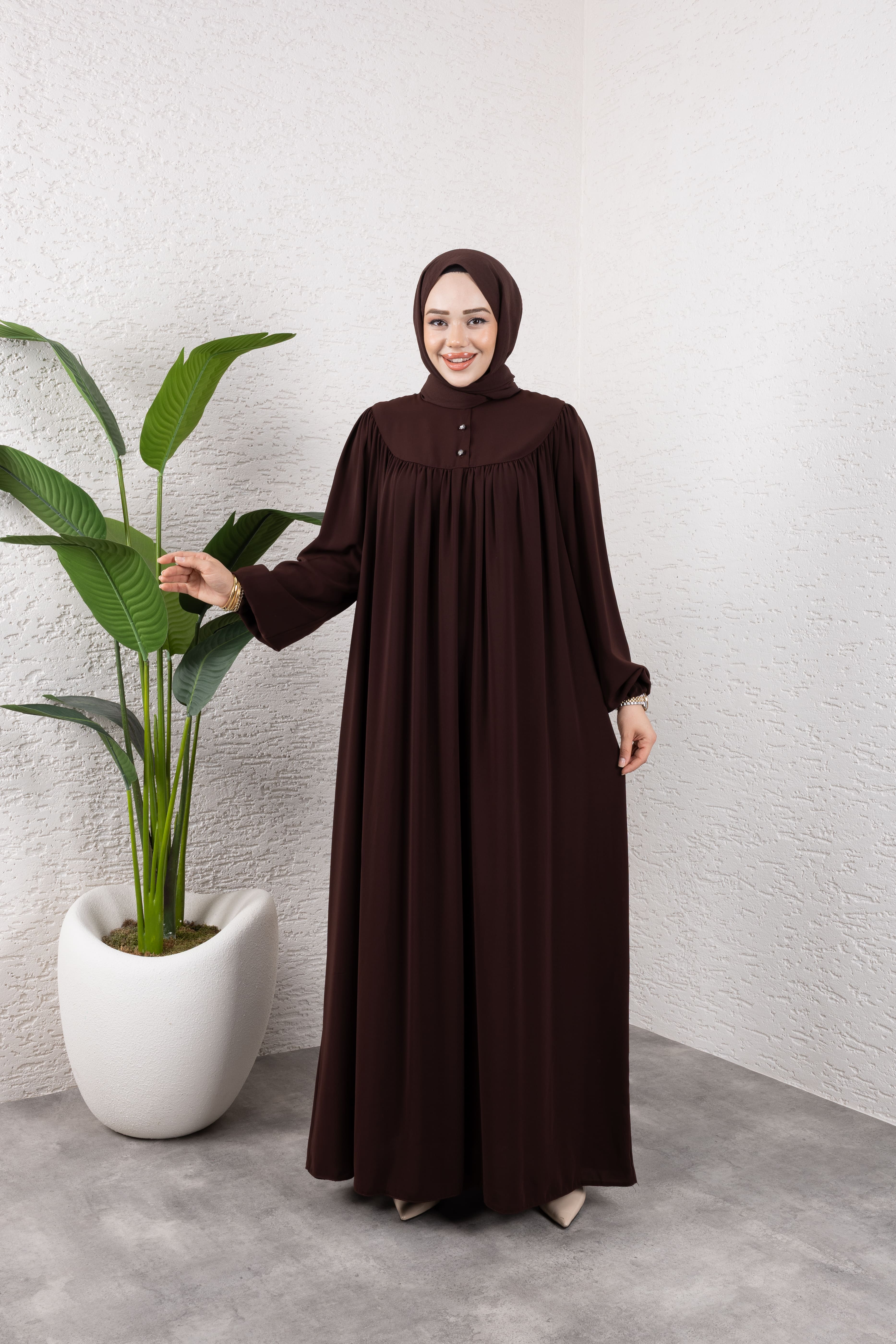 Tesettür Robalı Elbise