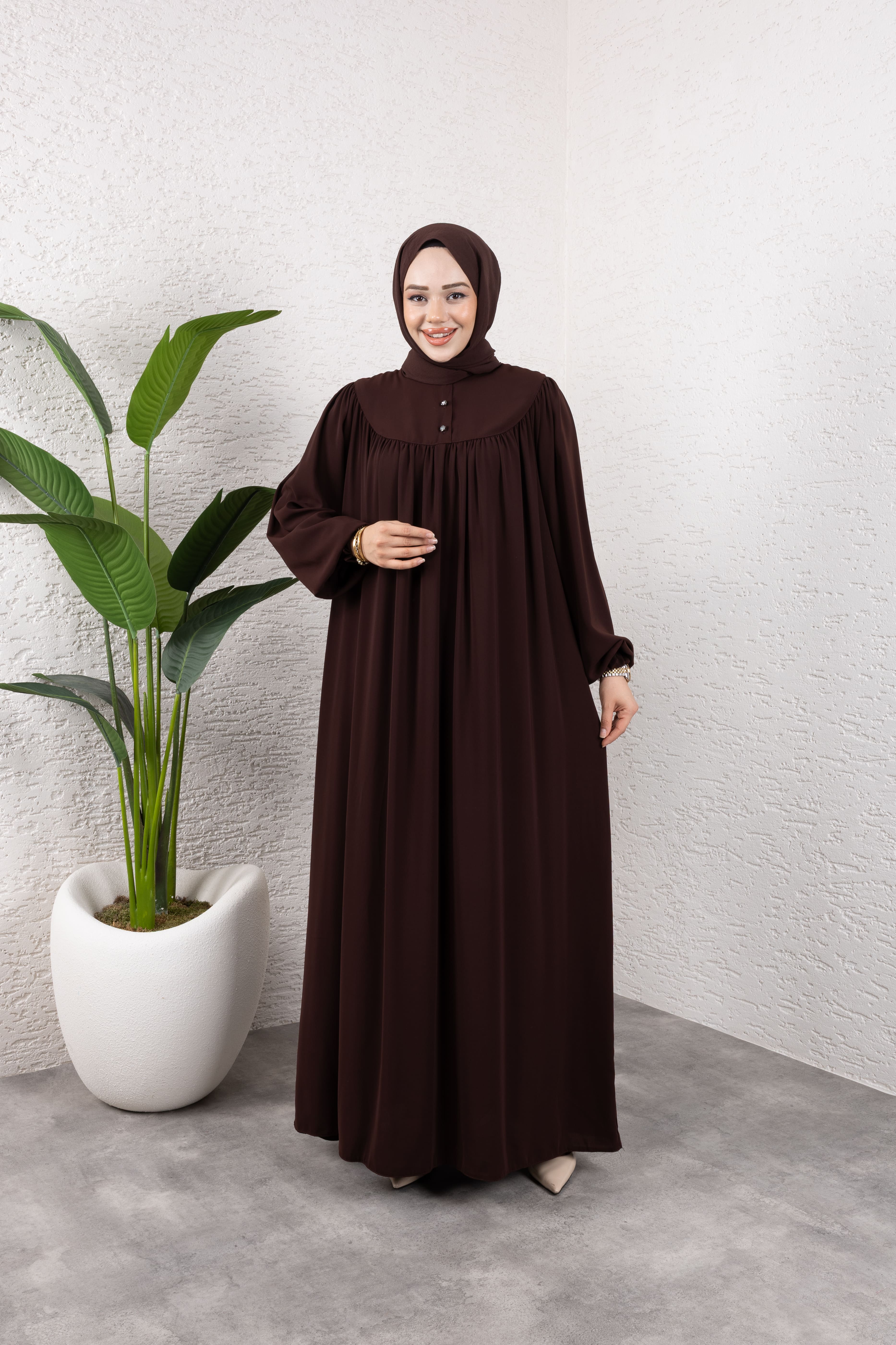 Tesettür Robalı Elbise