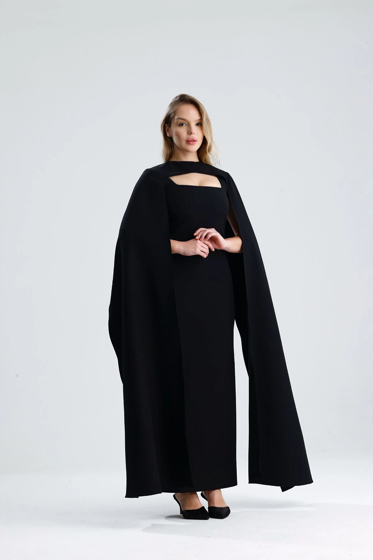 Cloak Black Dress