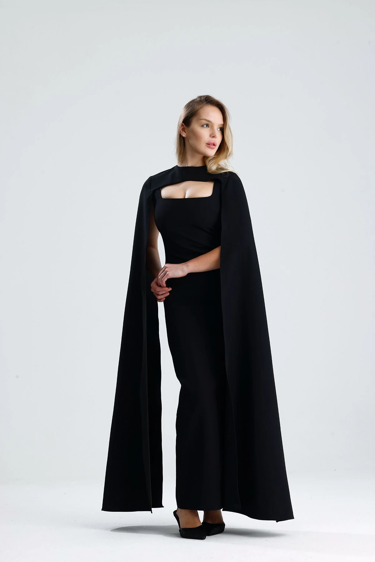 Cloak Black Dress
