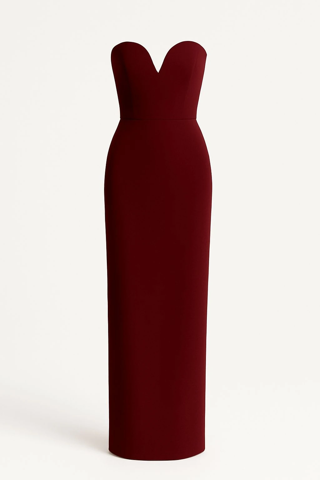 Seren Burgundy Dress