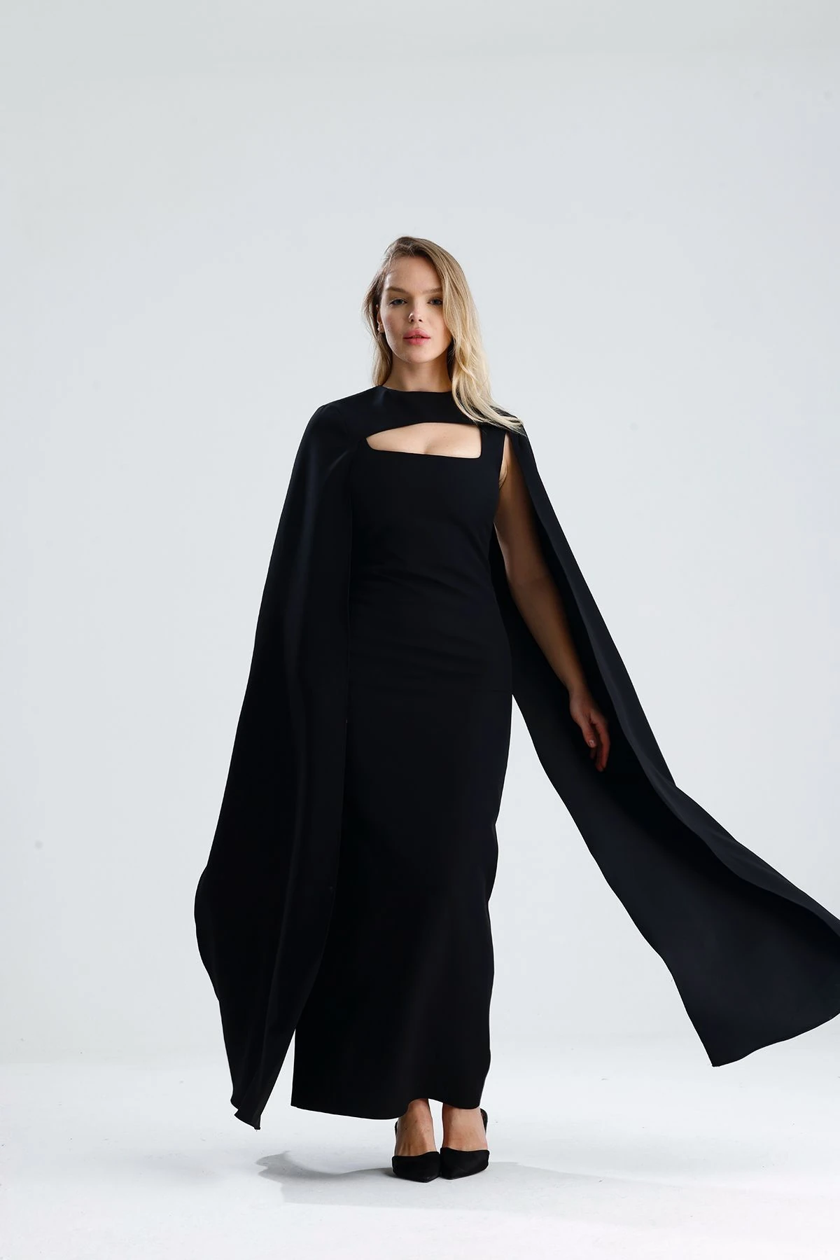 Cloak Black Dress