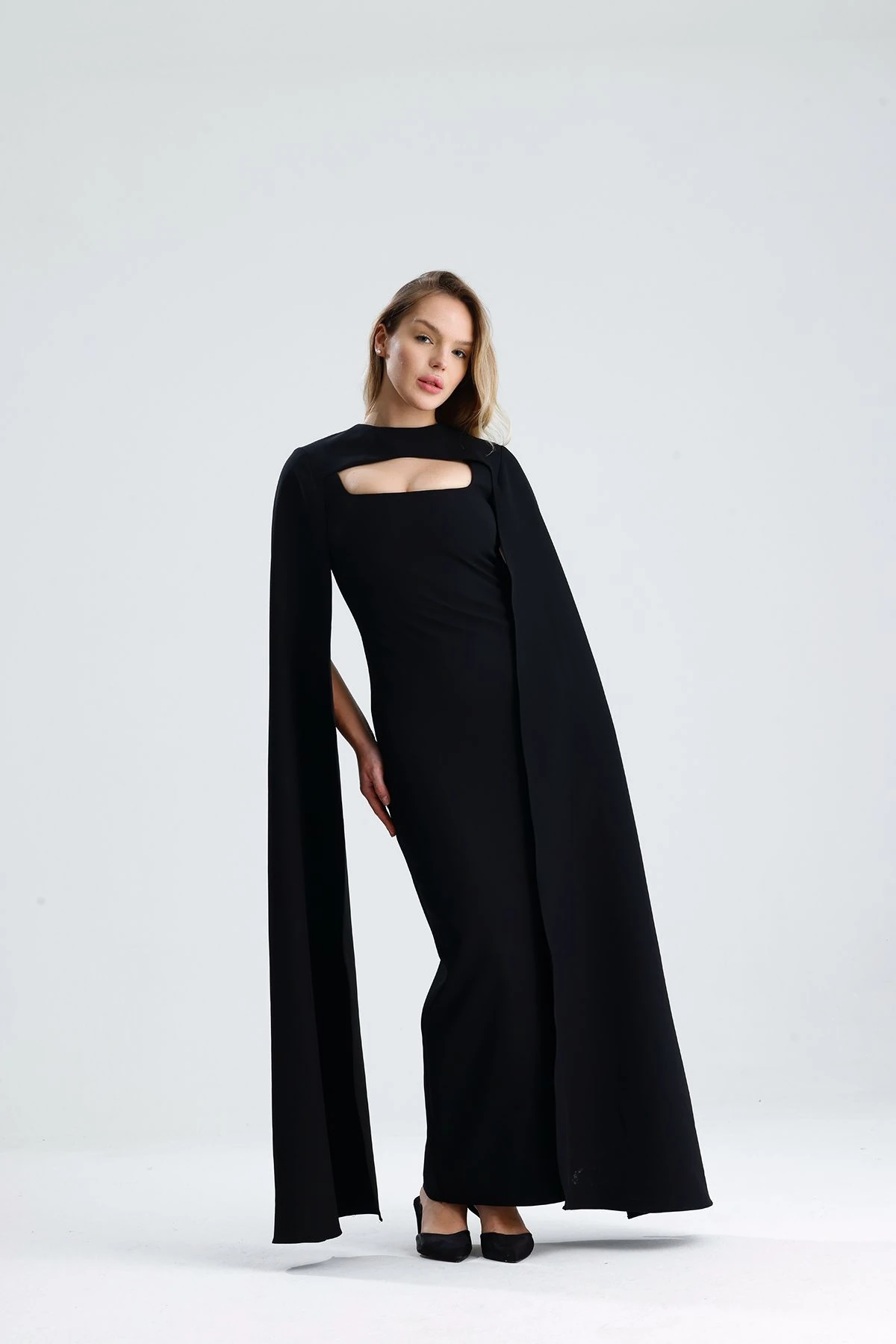 Cloak Black Dress