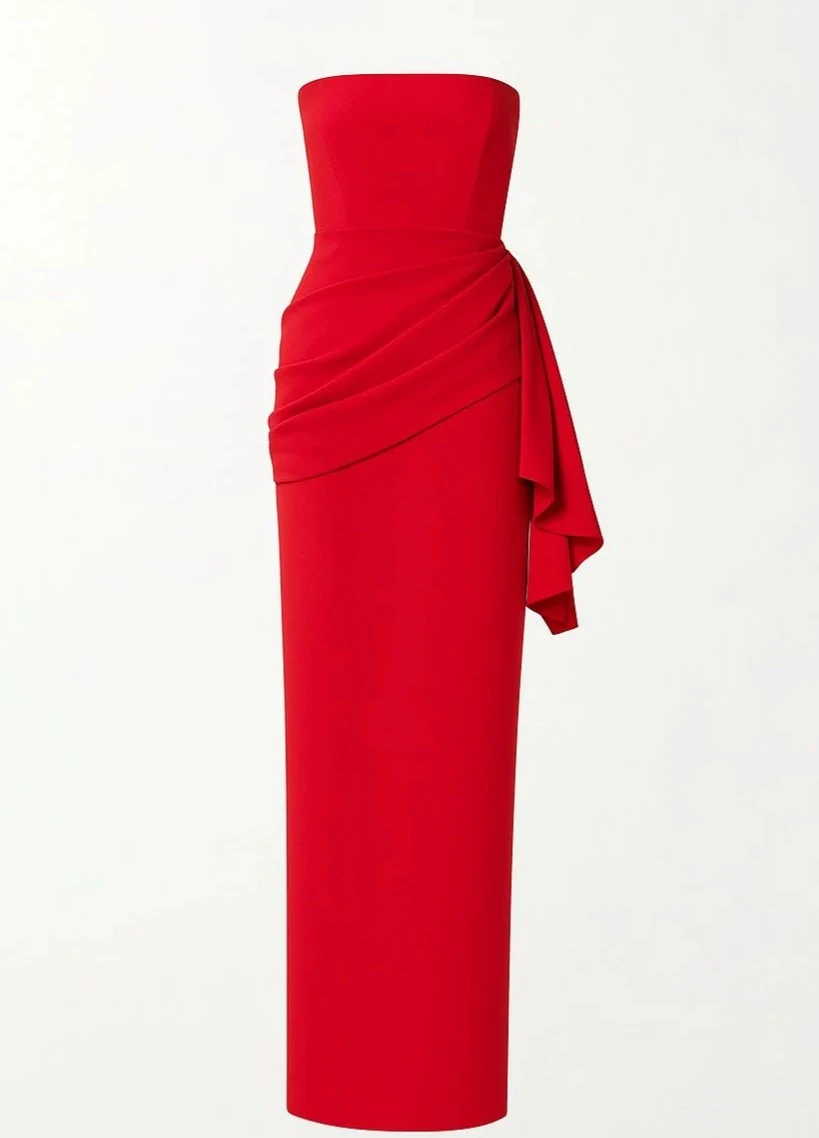 Khaite Red Dress