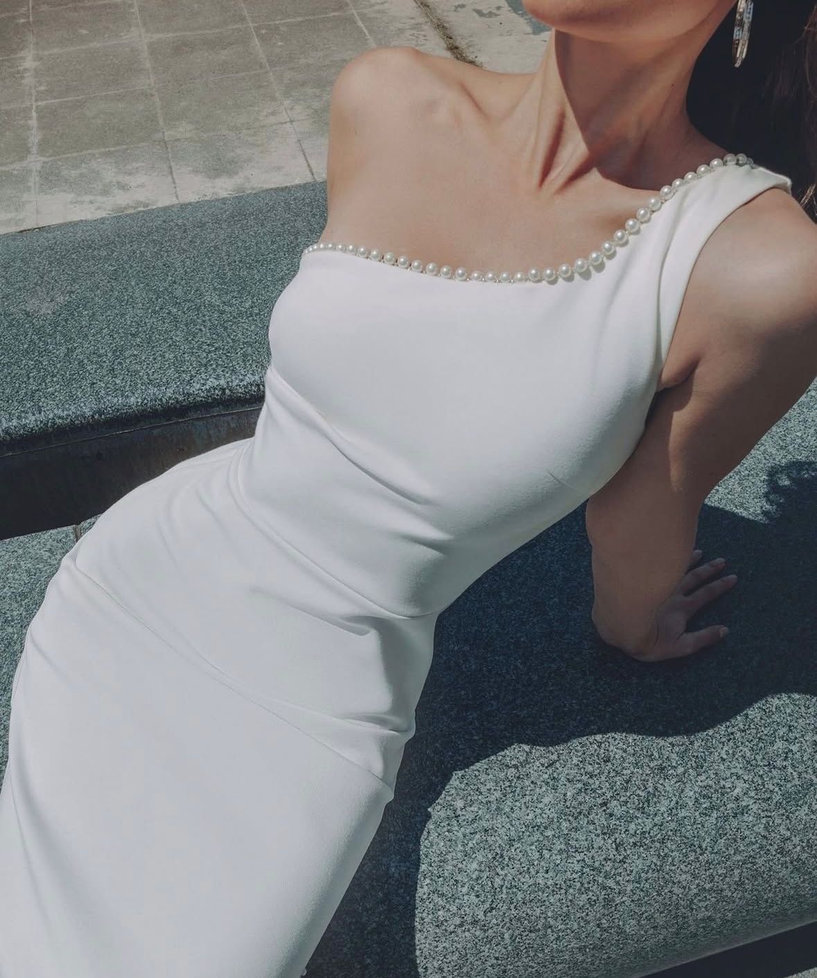 Pearl White Dress