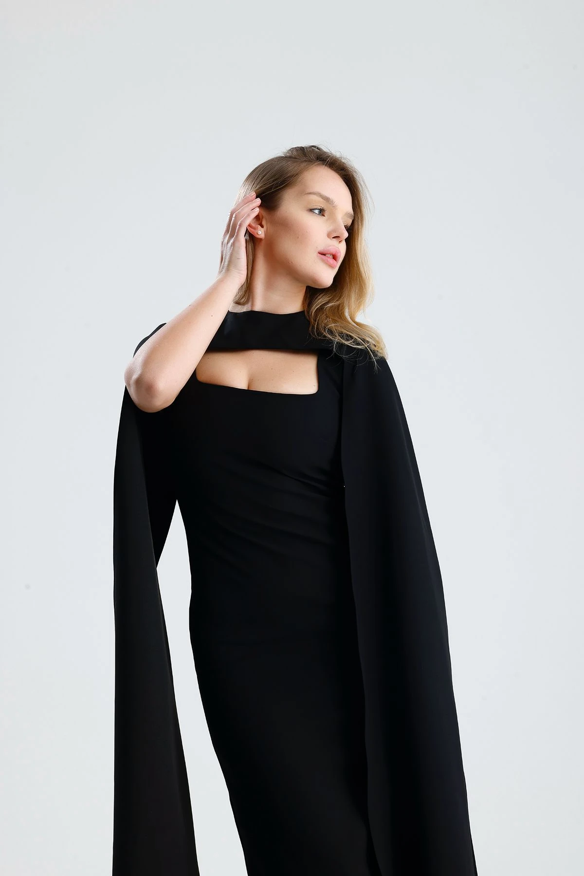 Cloak Black Dress
