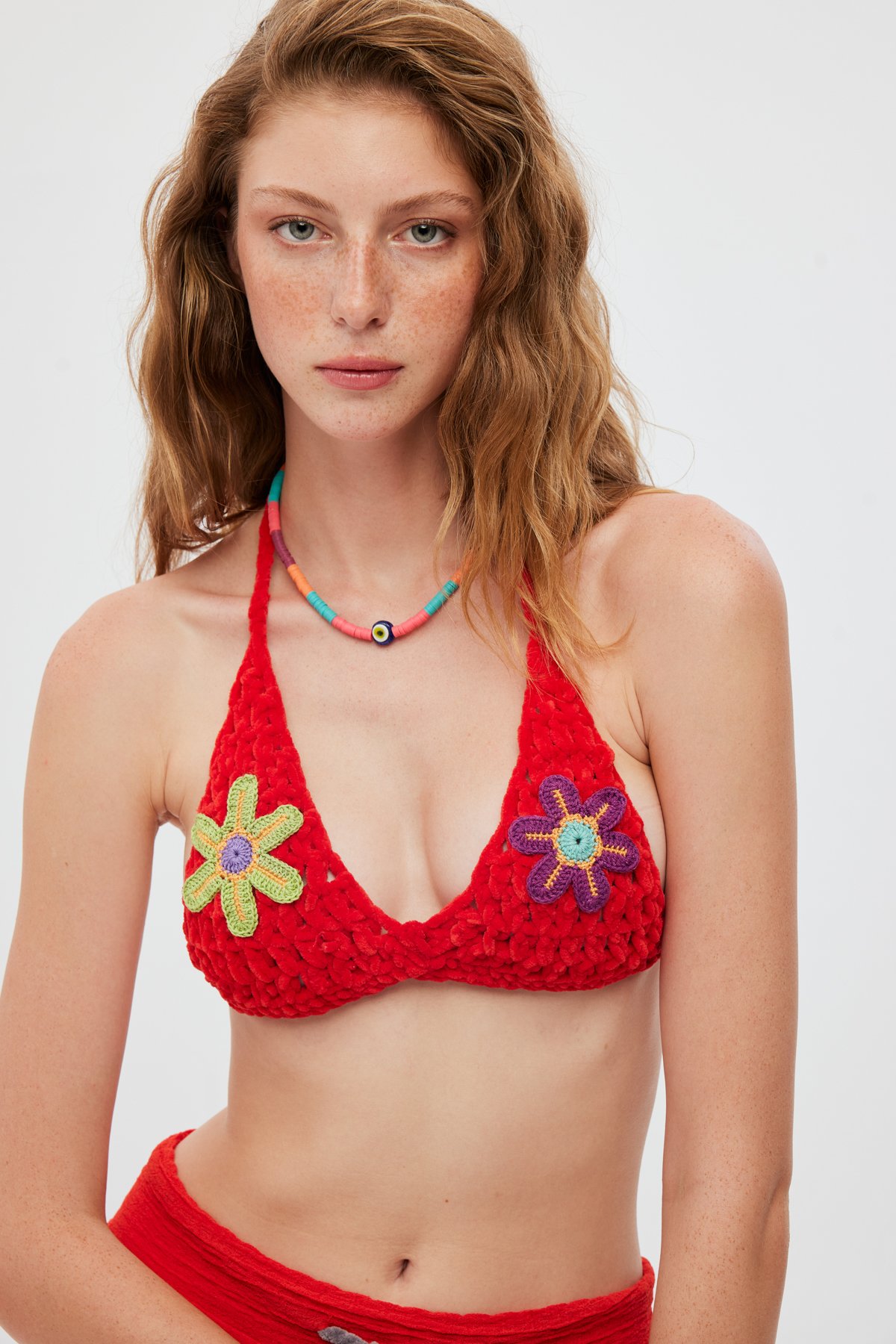 Bloom Beach Bikini - Kırmızı