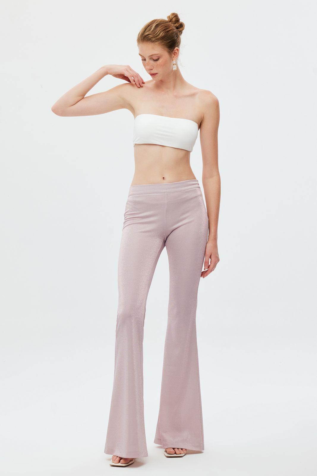 Boho Chic Pantolon - Pembe