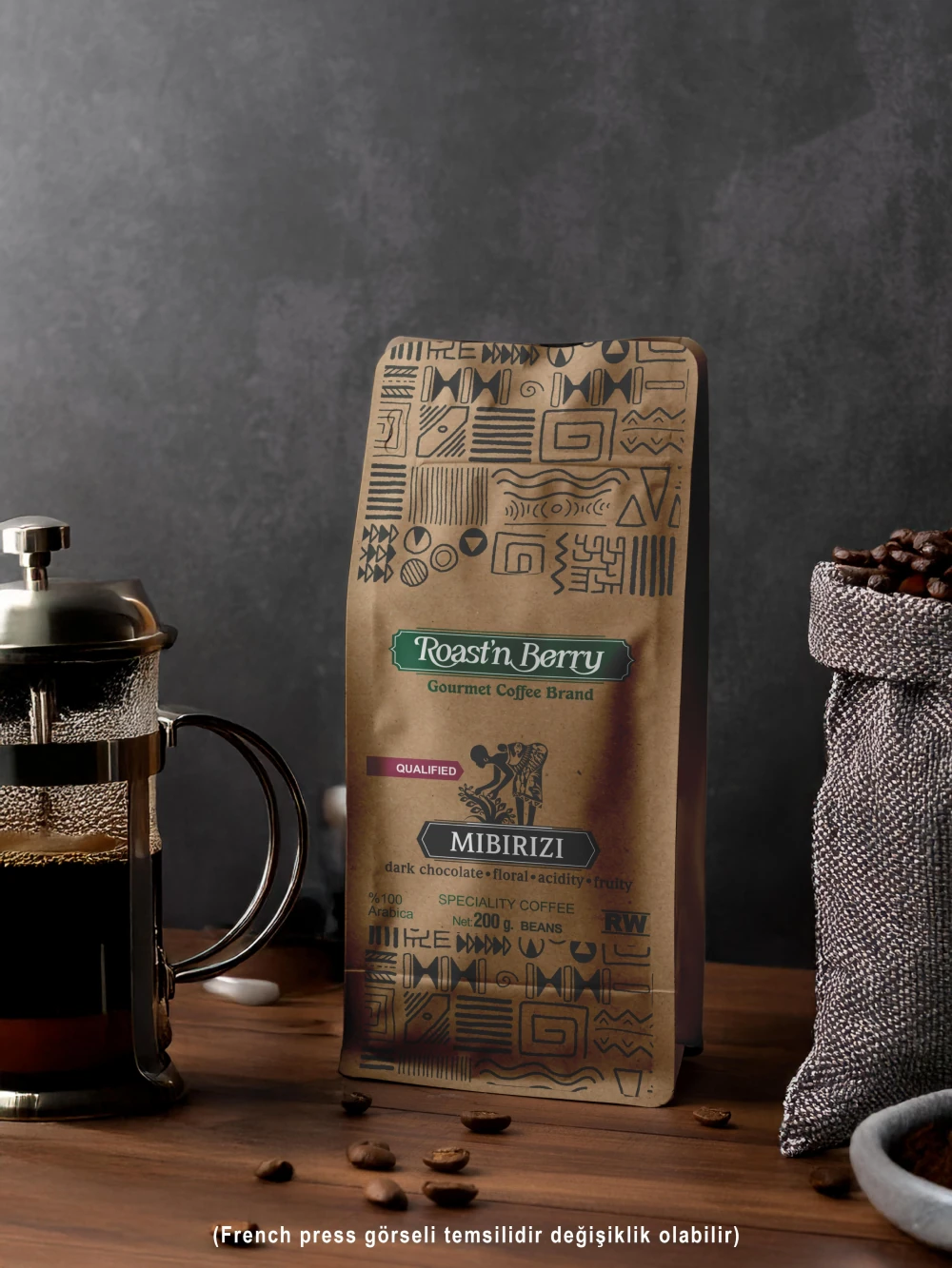 Mi̇bi̇ri̇zi̇ Kahve + French Press
