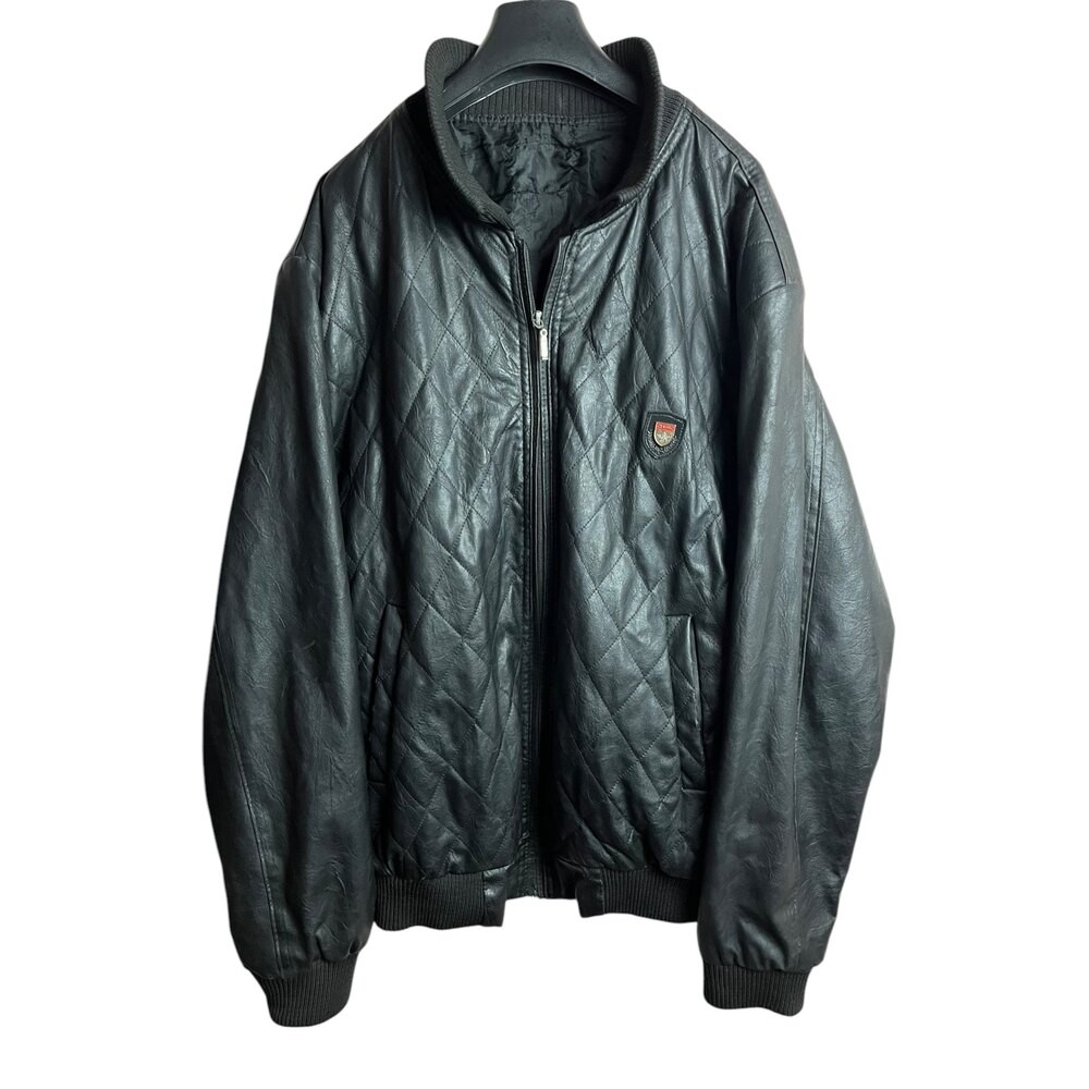 Vintage Deri Ceket (Large)