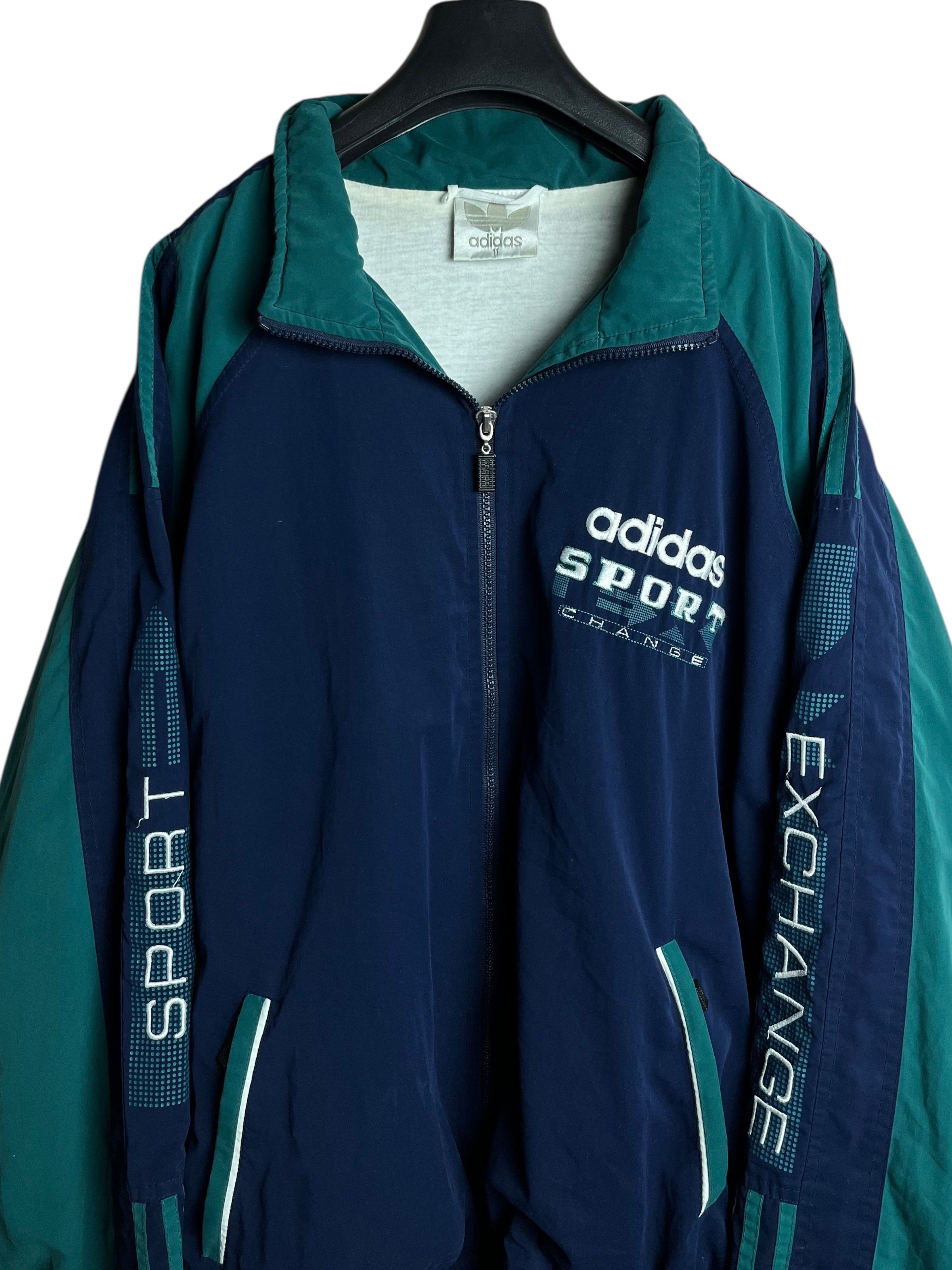 Adidas Original Oversize Vintage Ceket (XXL)