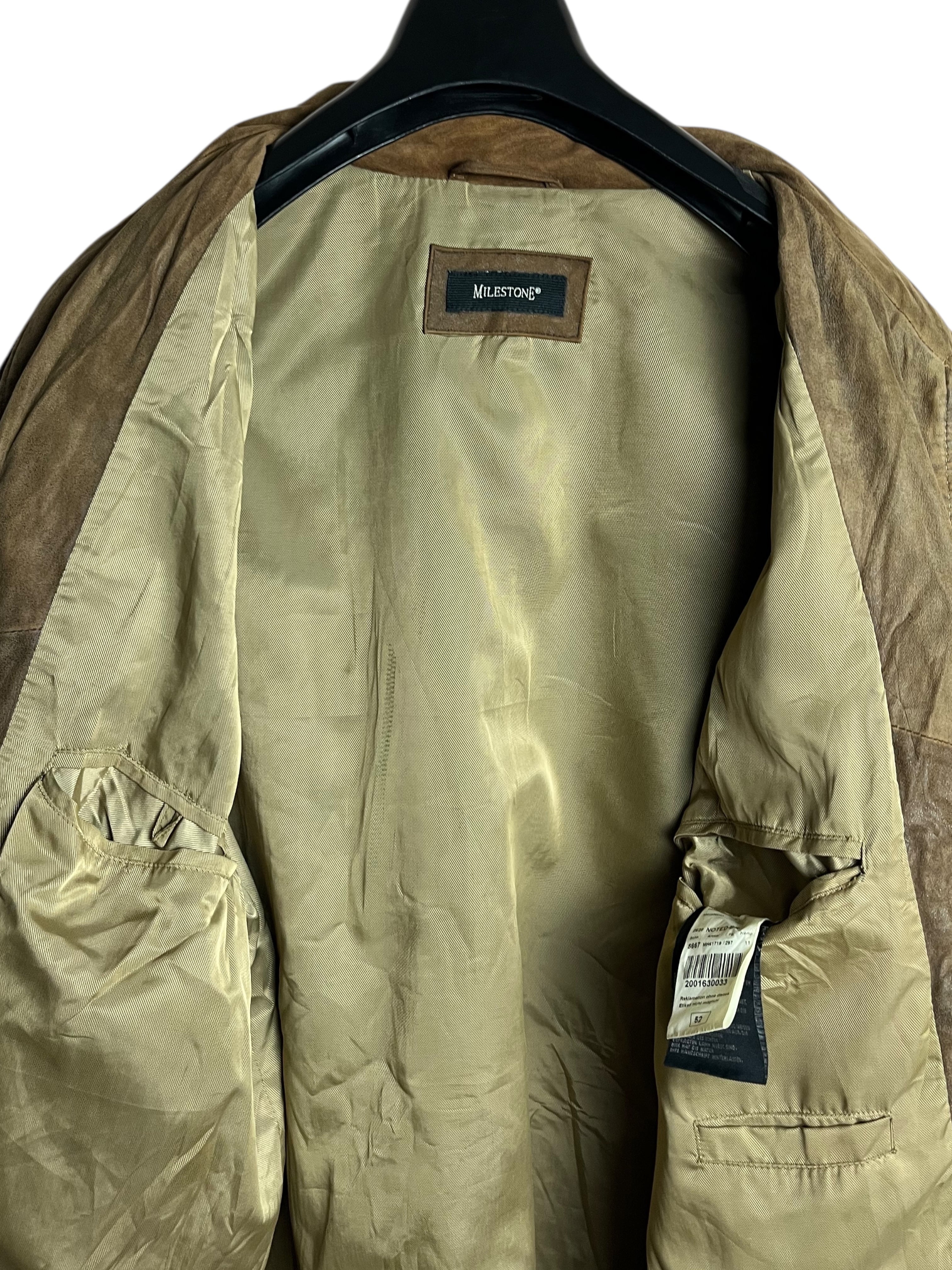 Oversize Vintage Deri Ceket (Large)