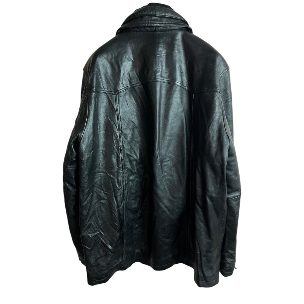 Vintage Deri Ceket (Large)