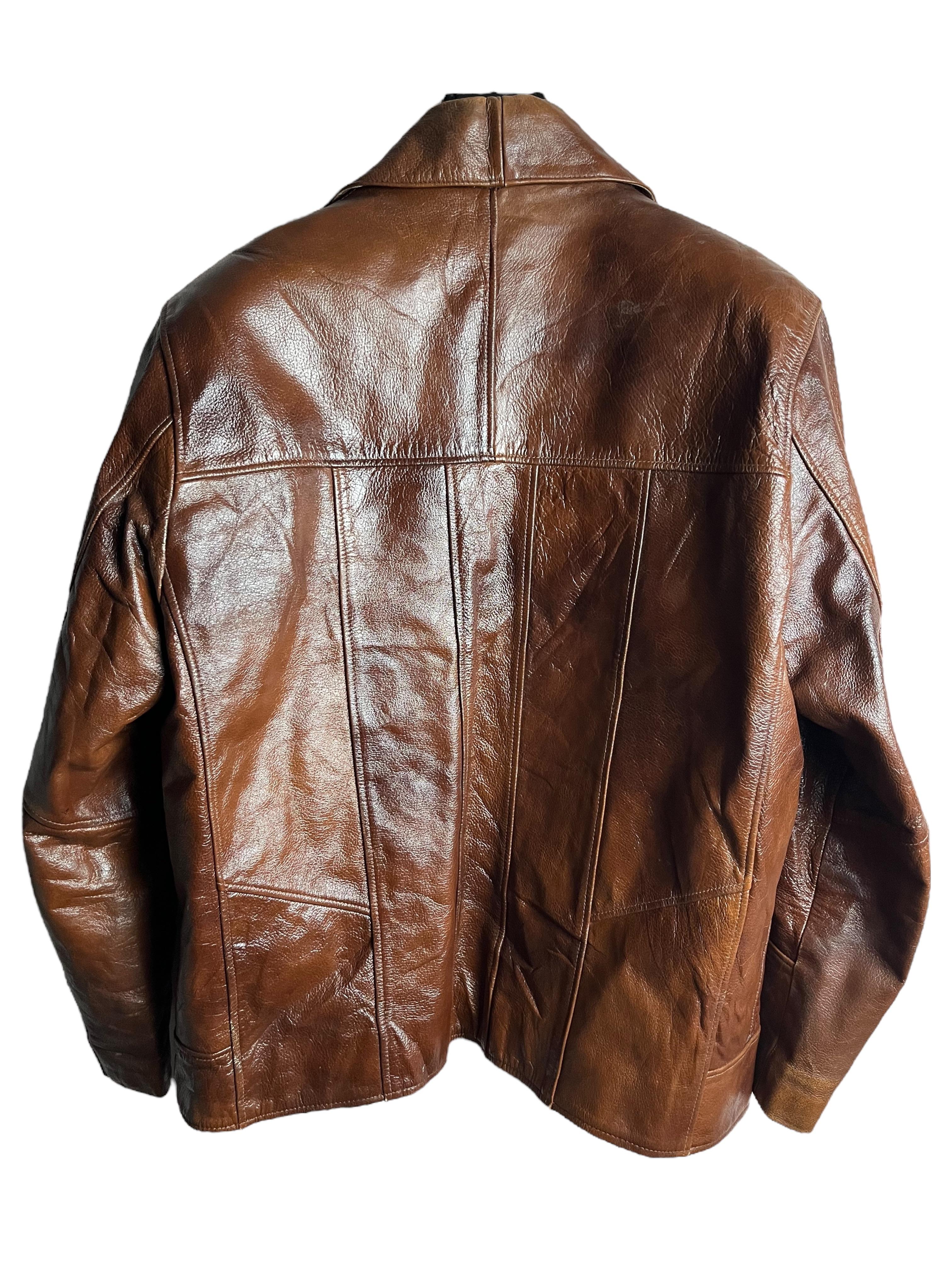 Vintage Deri Ceket (Large)