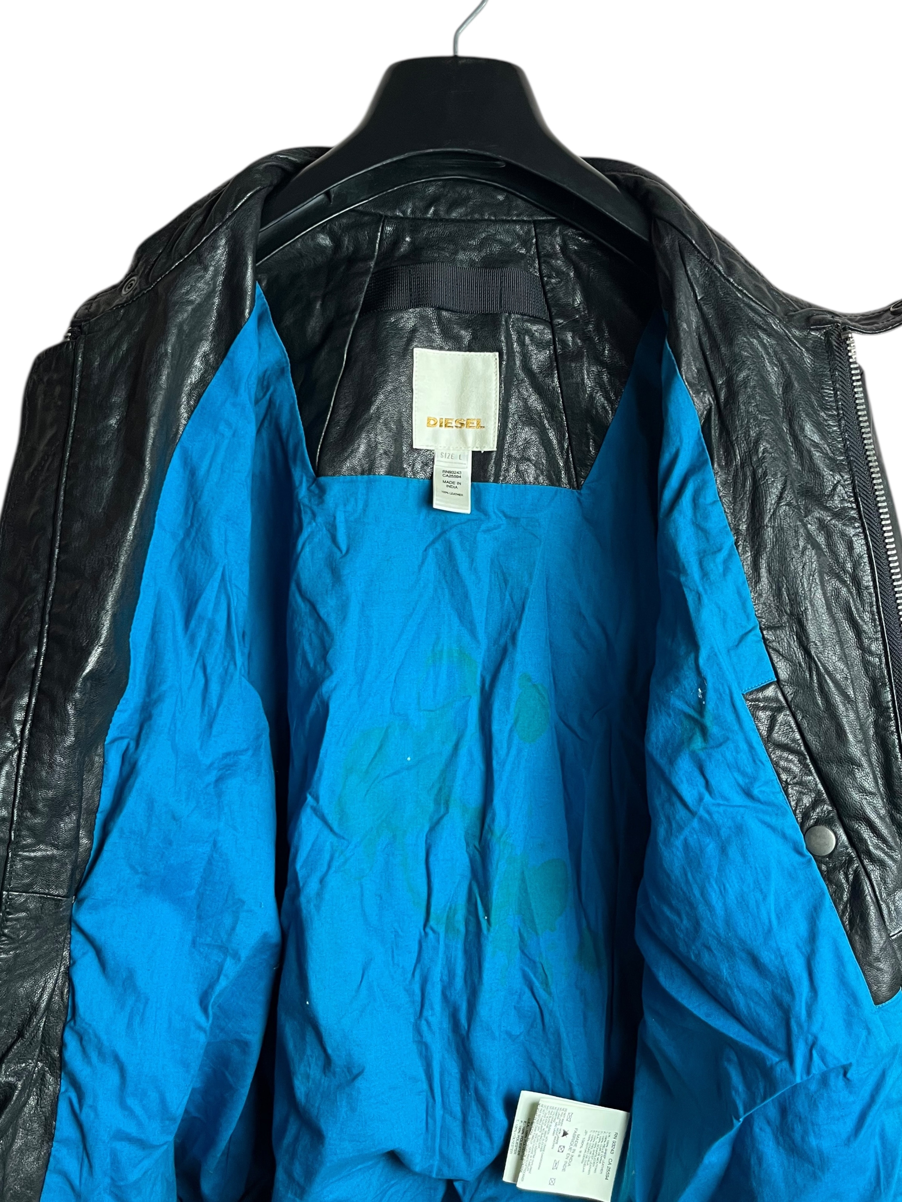 Diesel Original Vintage Deri Ceket (Kadın Large)