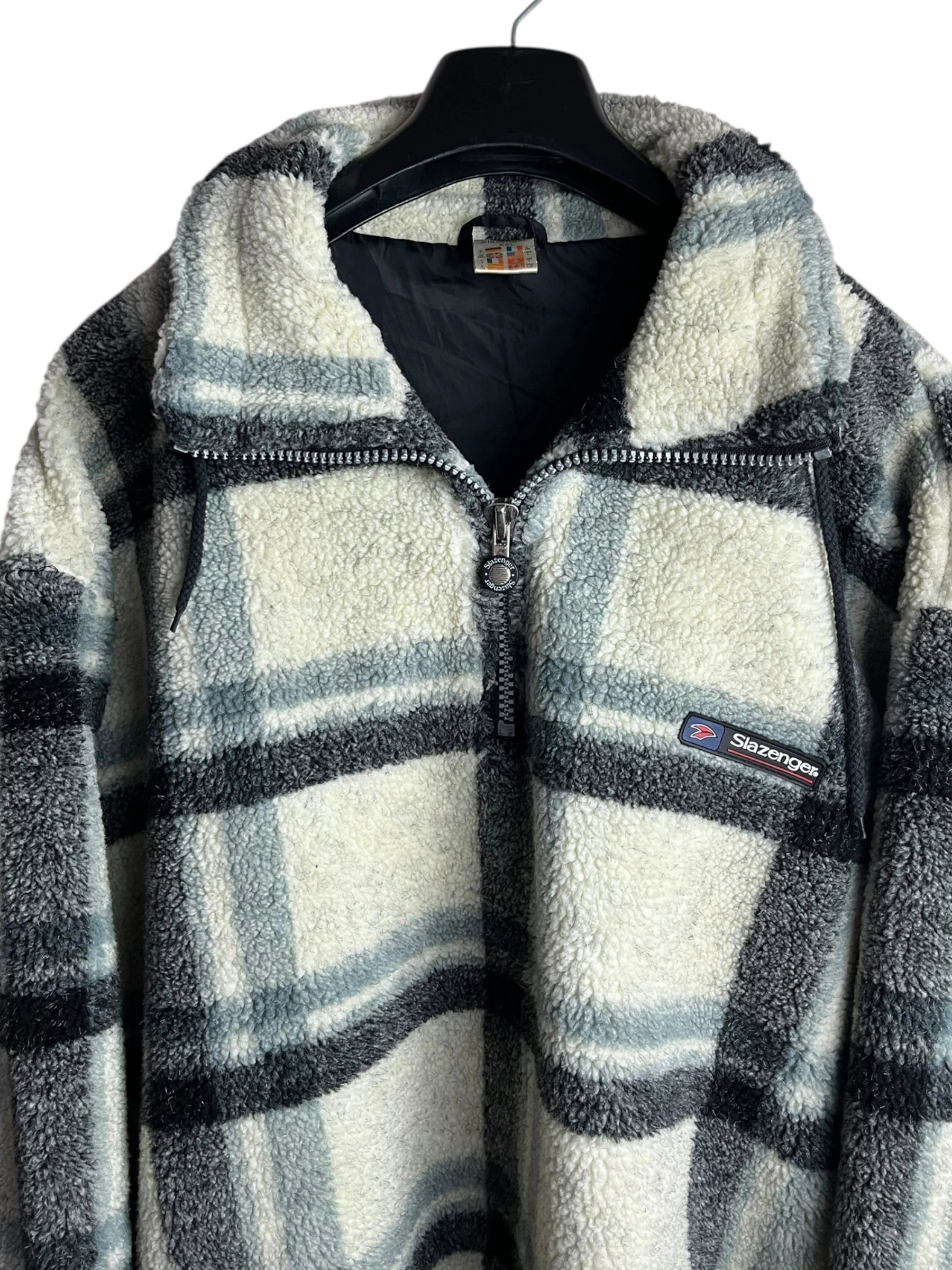 Slazenger Original Oversize Kalın Half Zip Vintage Mont (2XL-3XL)