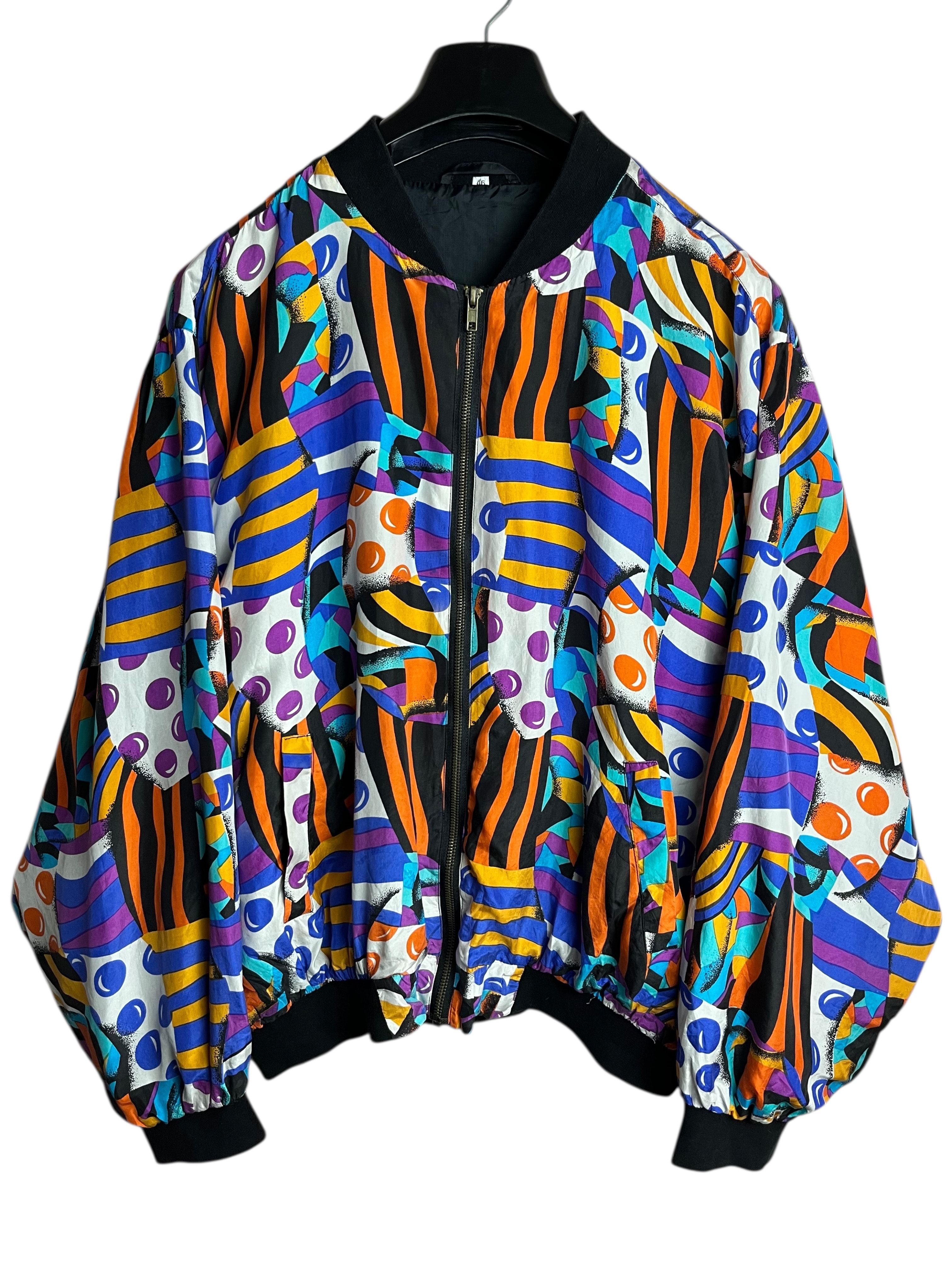 Oversize Bomber Mevsimlik Vintage Ceket (S-M)