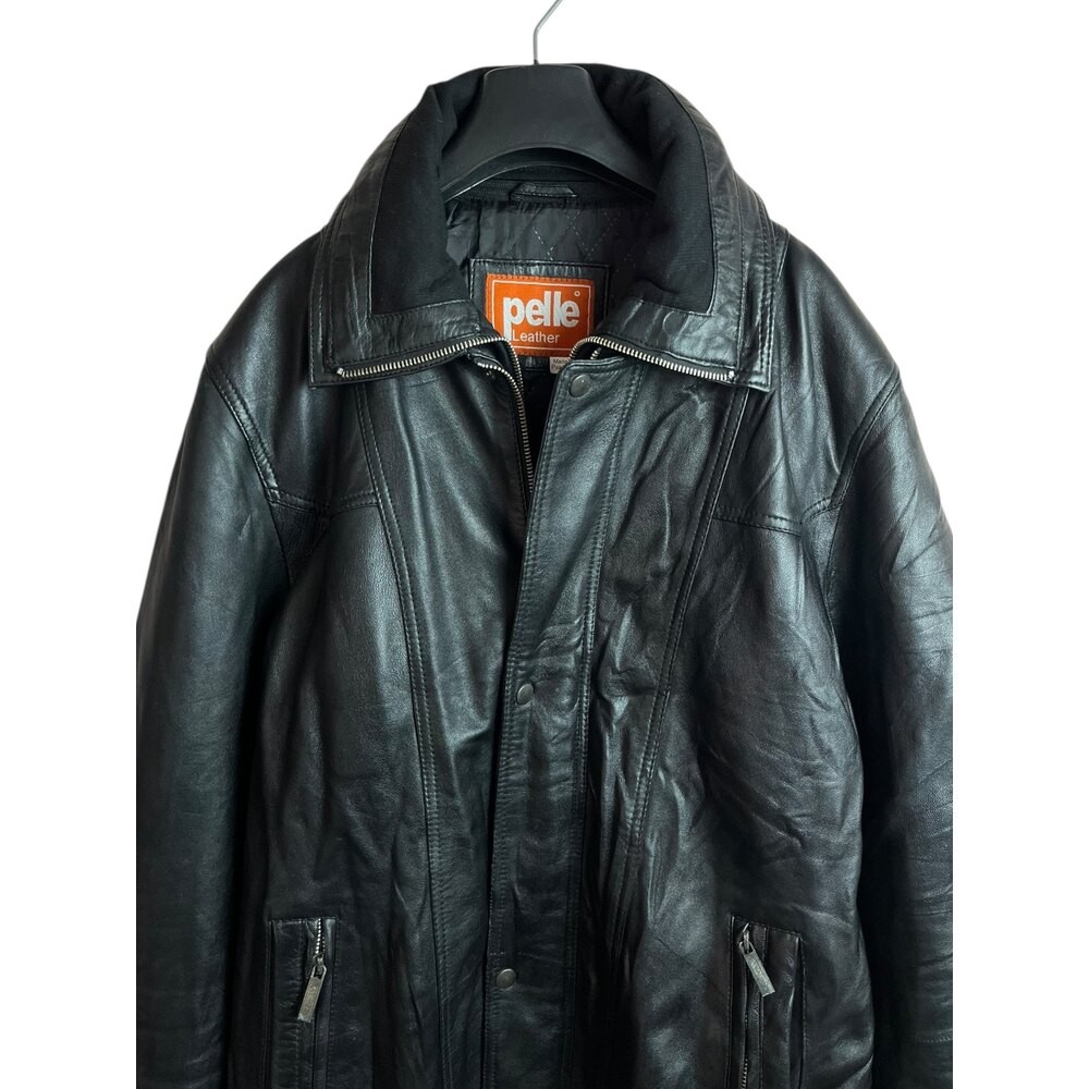 Vintage Deri Ceket (Large)