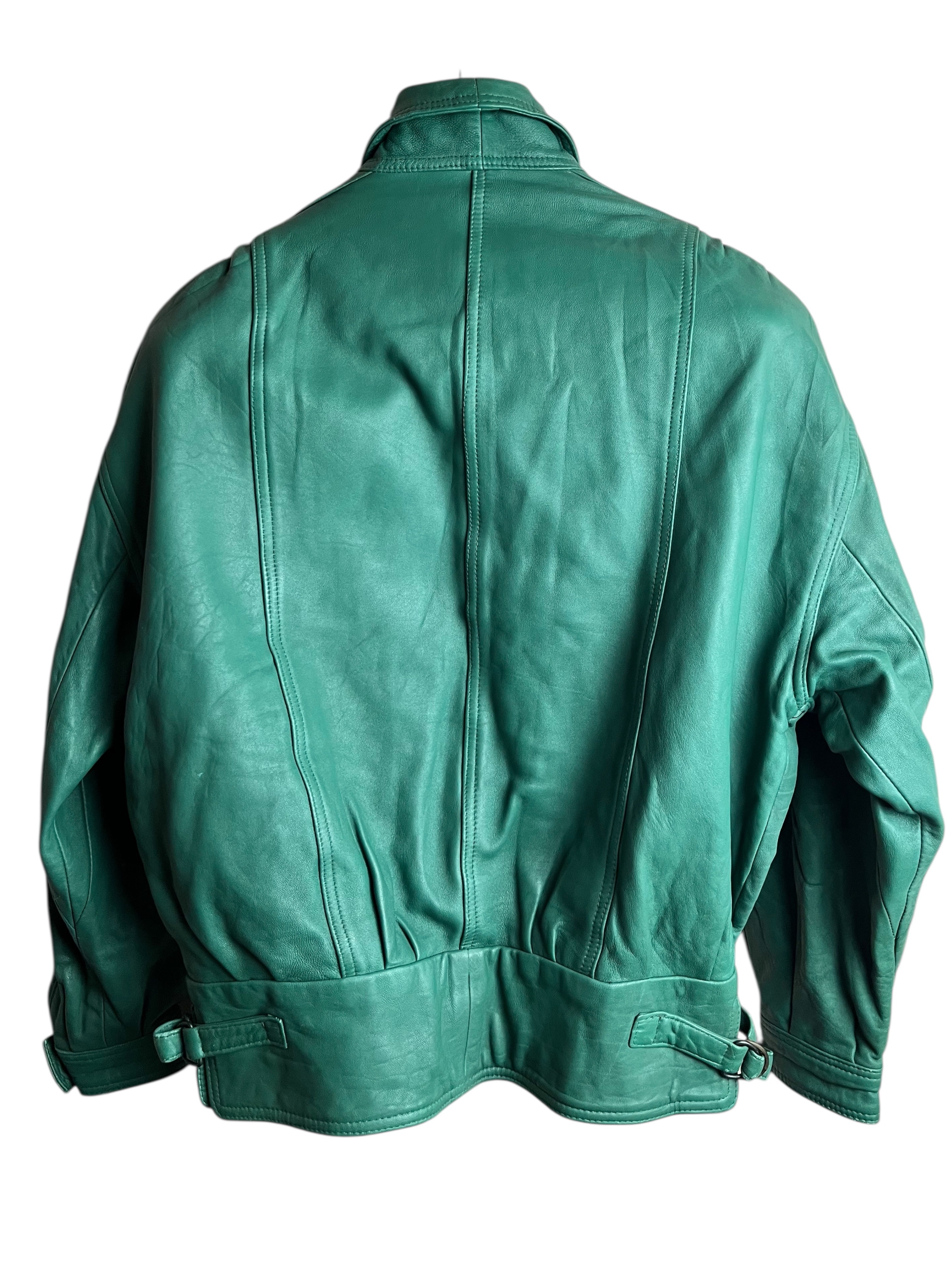 Vintage Deri Ceket (Kadın XL)