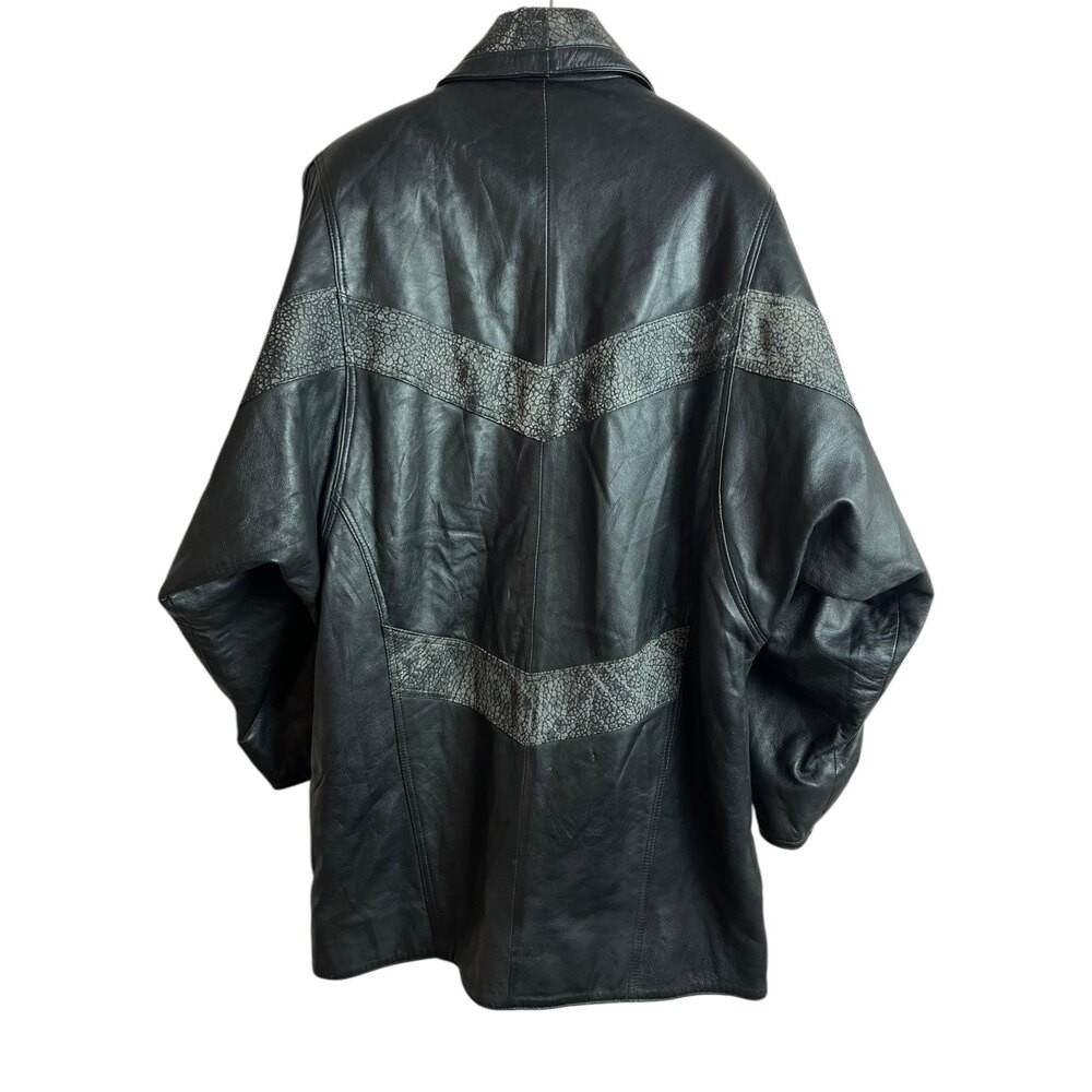 Vintage Deri Ceket (Medium)