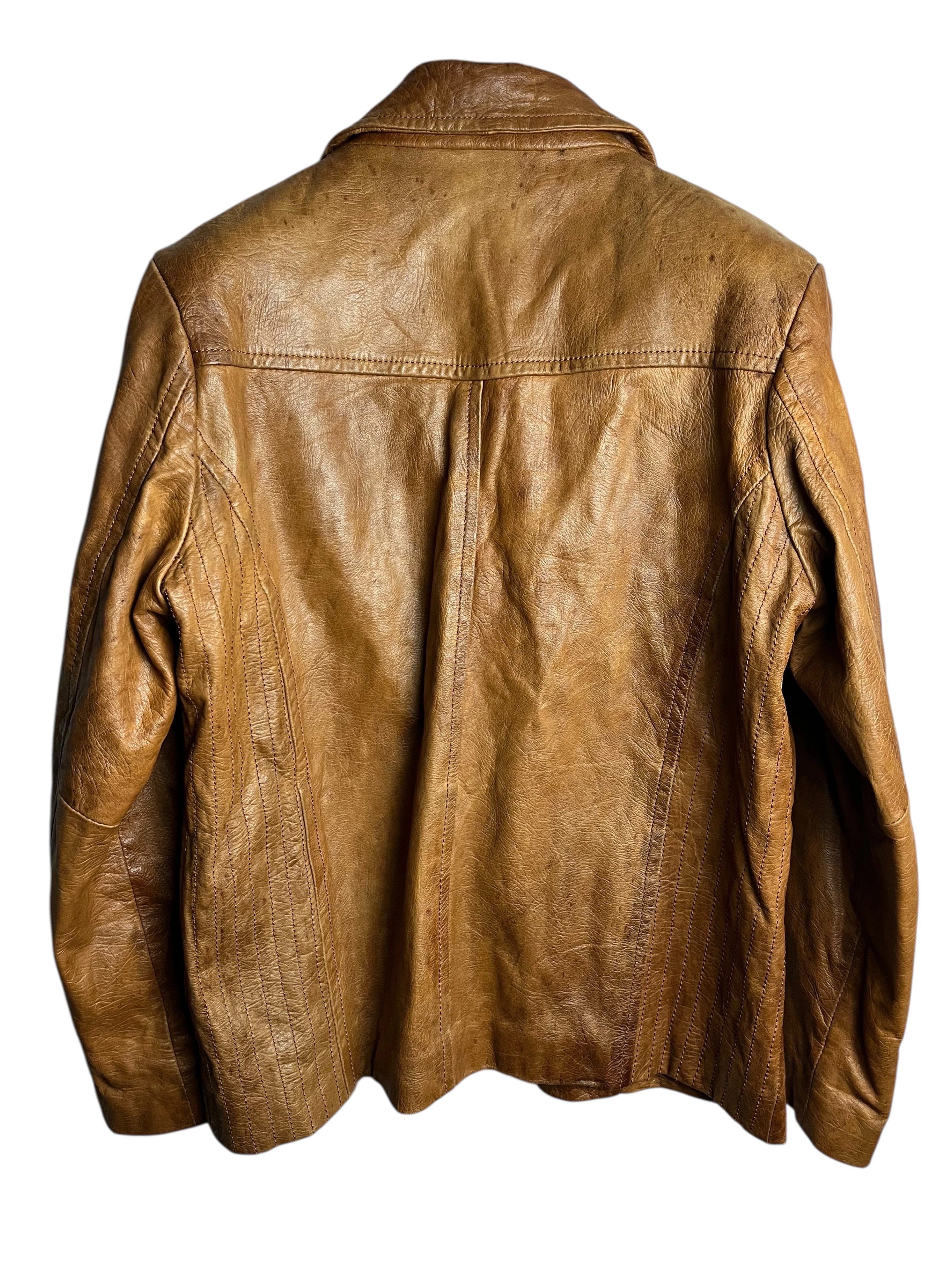 Vintage Deri Ceket (Large)