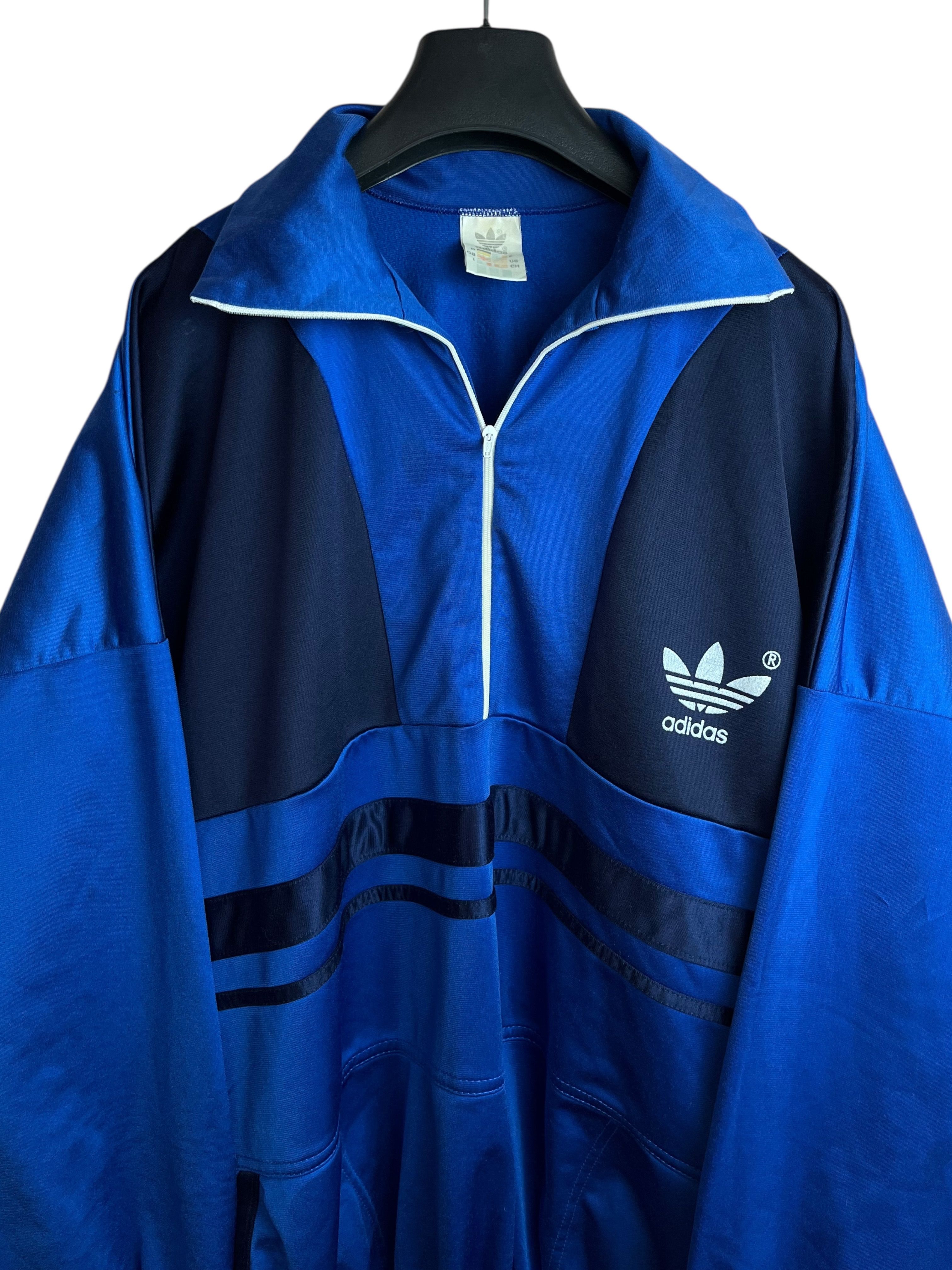 Adidas Old School Half Zip Bomber Ceket (Large)