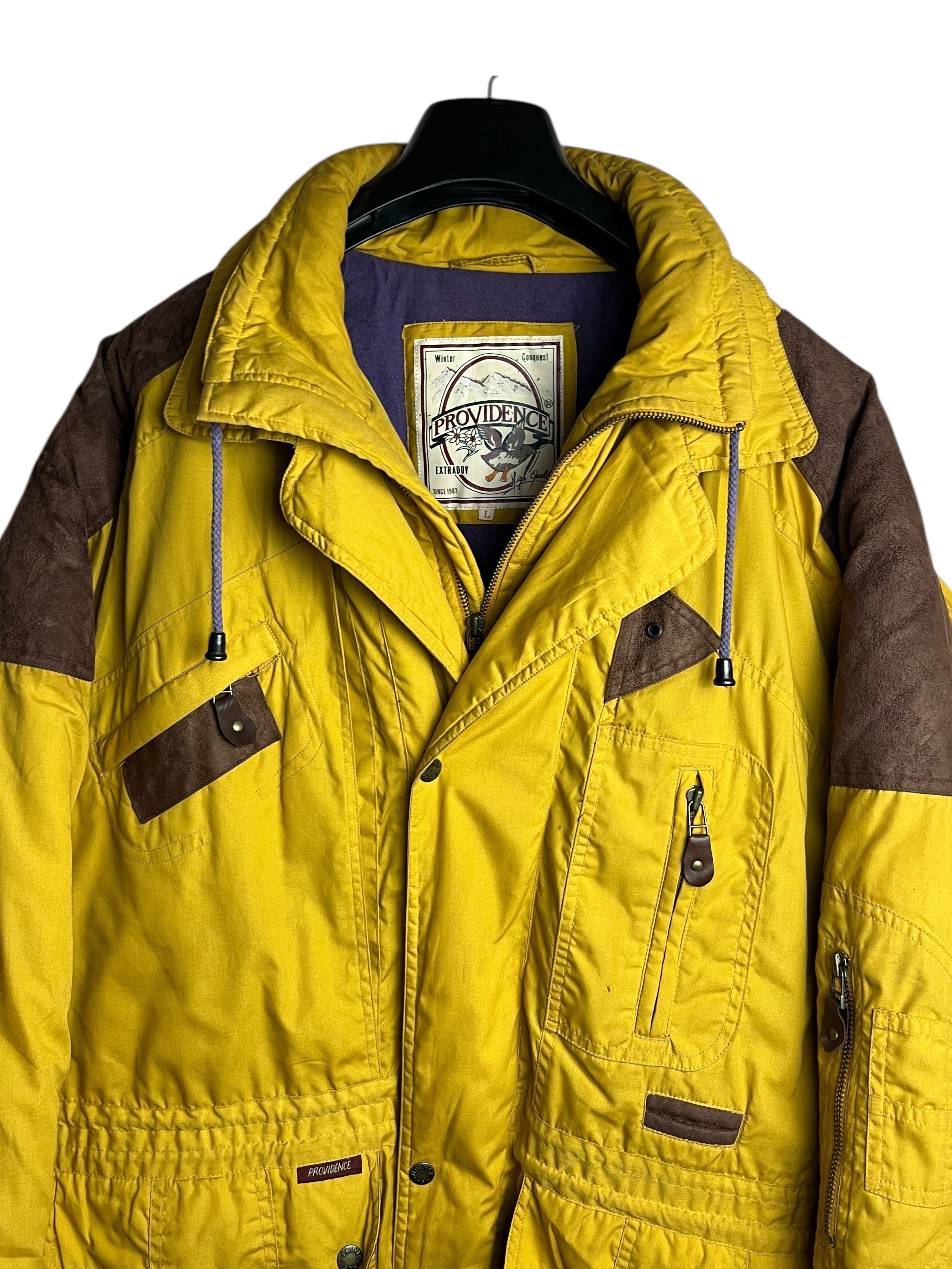 Oversize Vintage Kışlık Mont (Large)