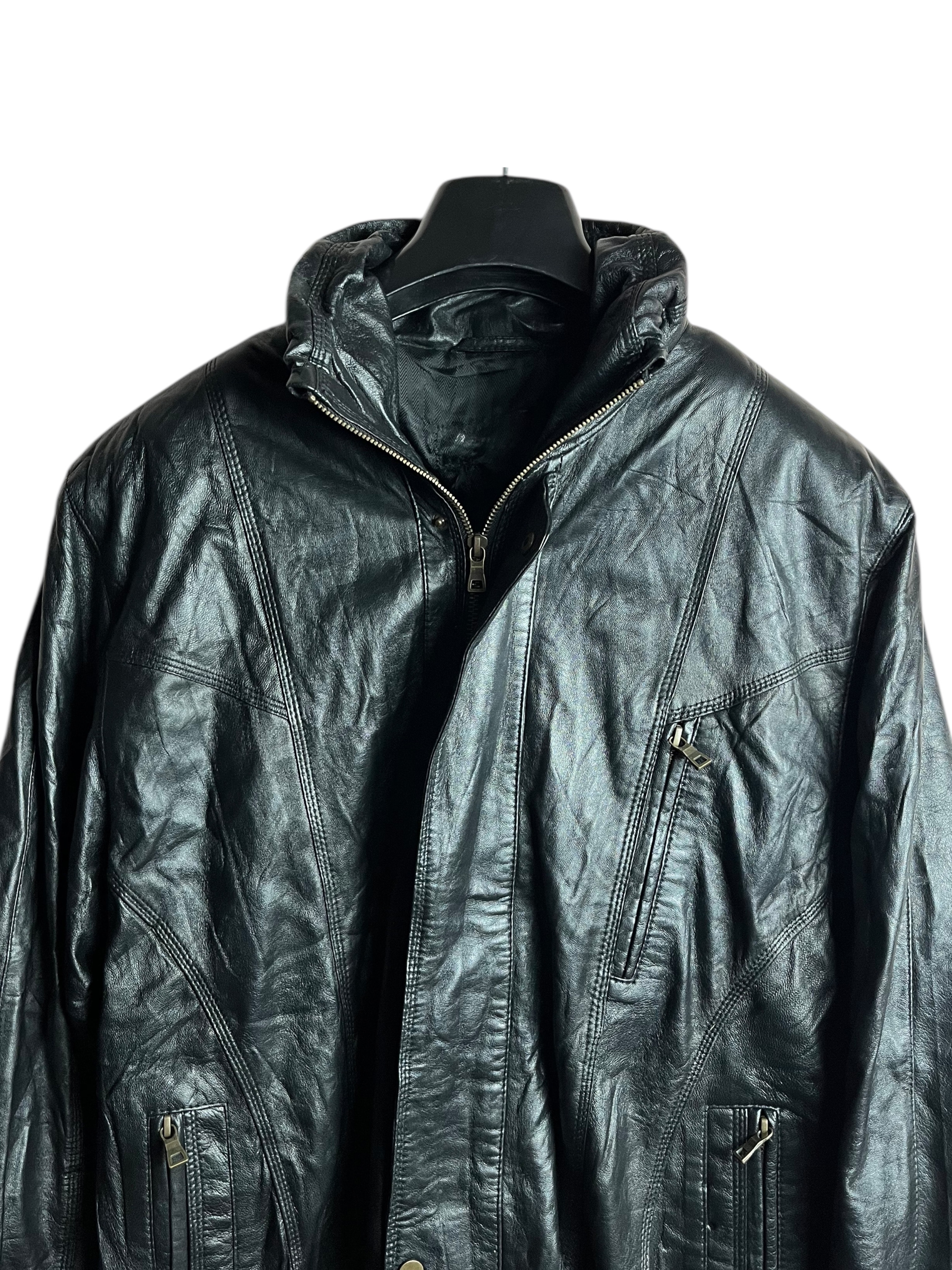 Vintage Deri Ceket (M-L)