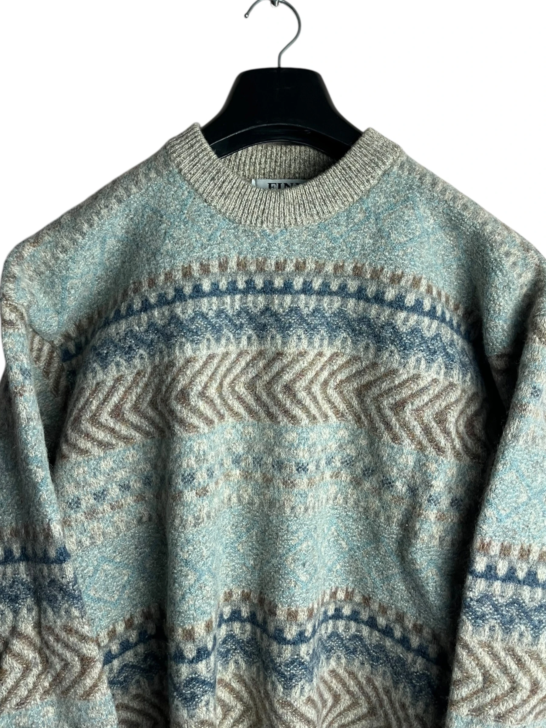 Vintage Kalın Yün Kazak (S-M)