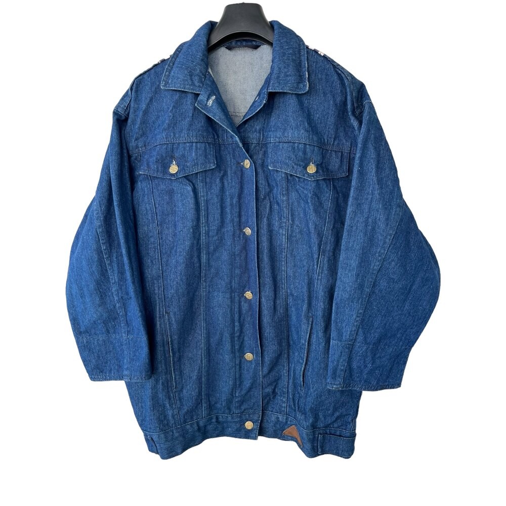 Vintage Kot Ceket (Kadın-XL)