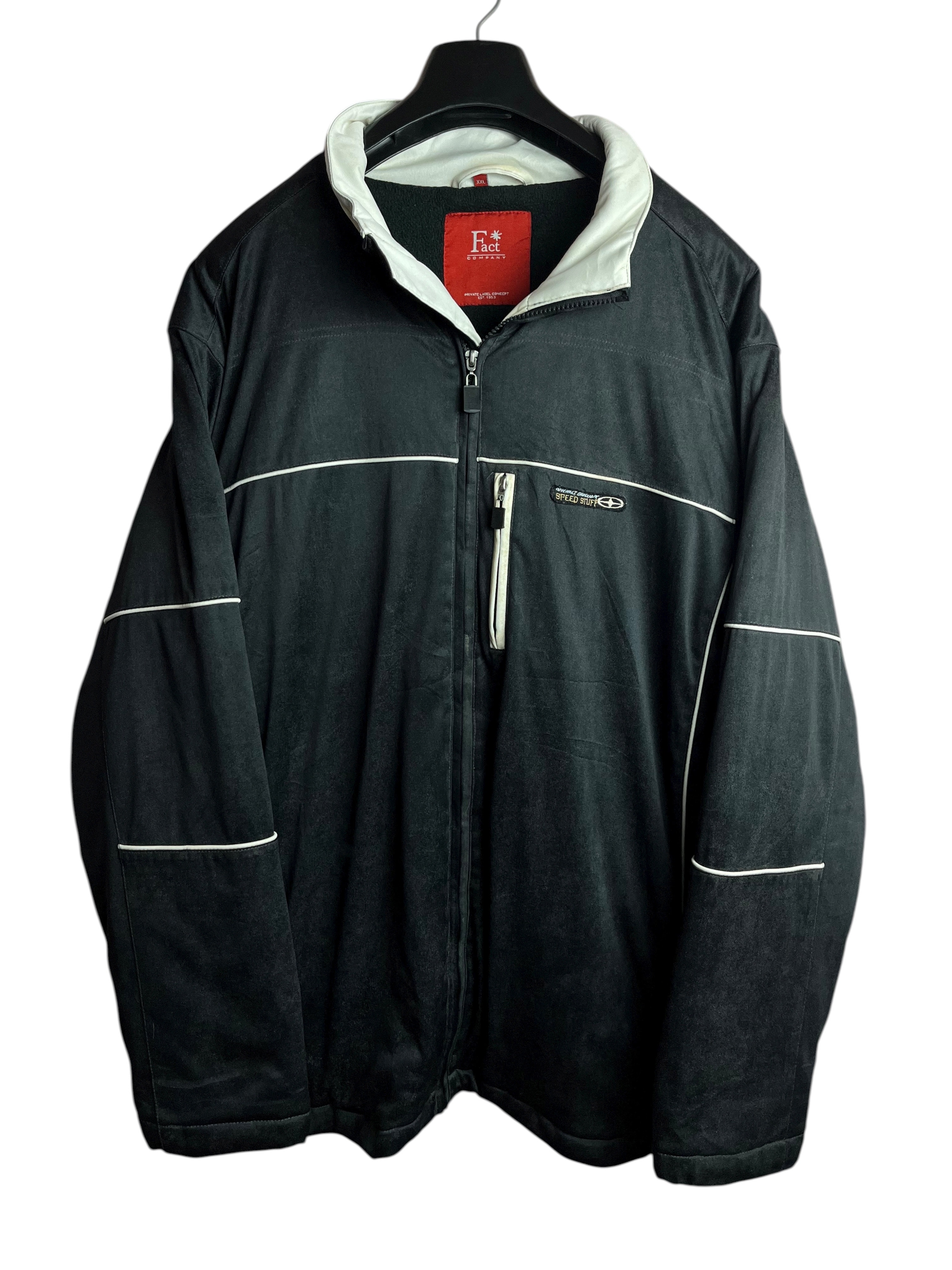 Vintage Eskitme Detaylı Mont (XXL)