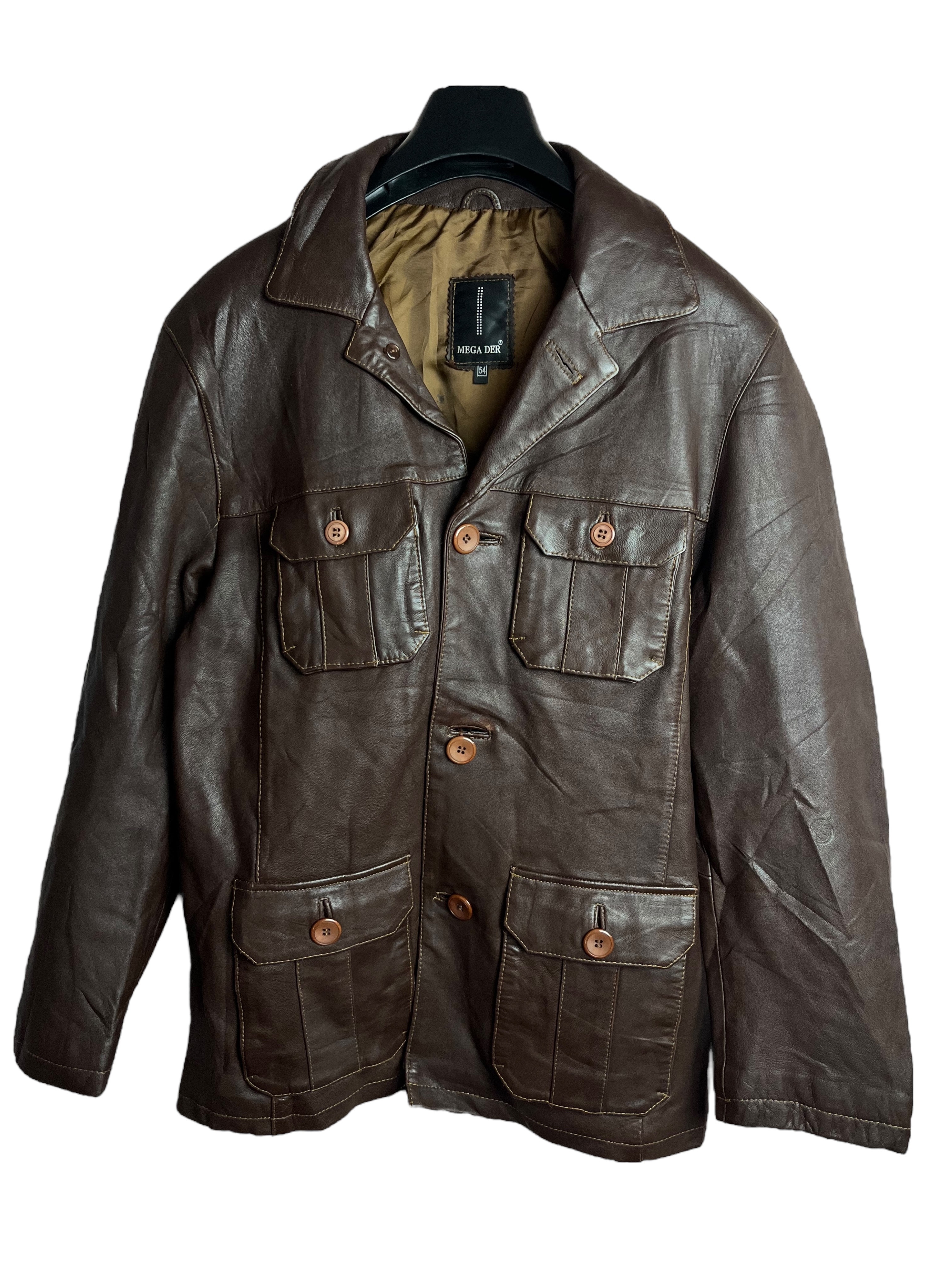 Vintage Deri Ceket (Small)