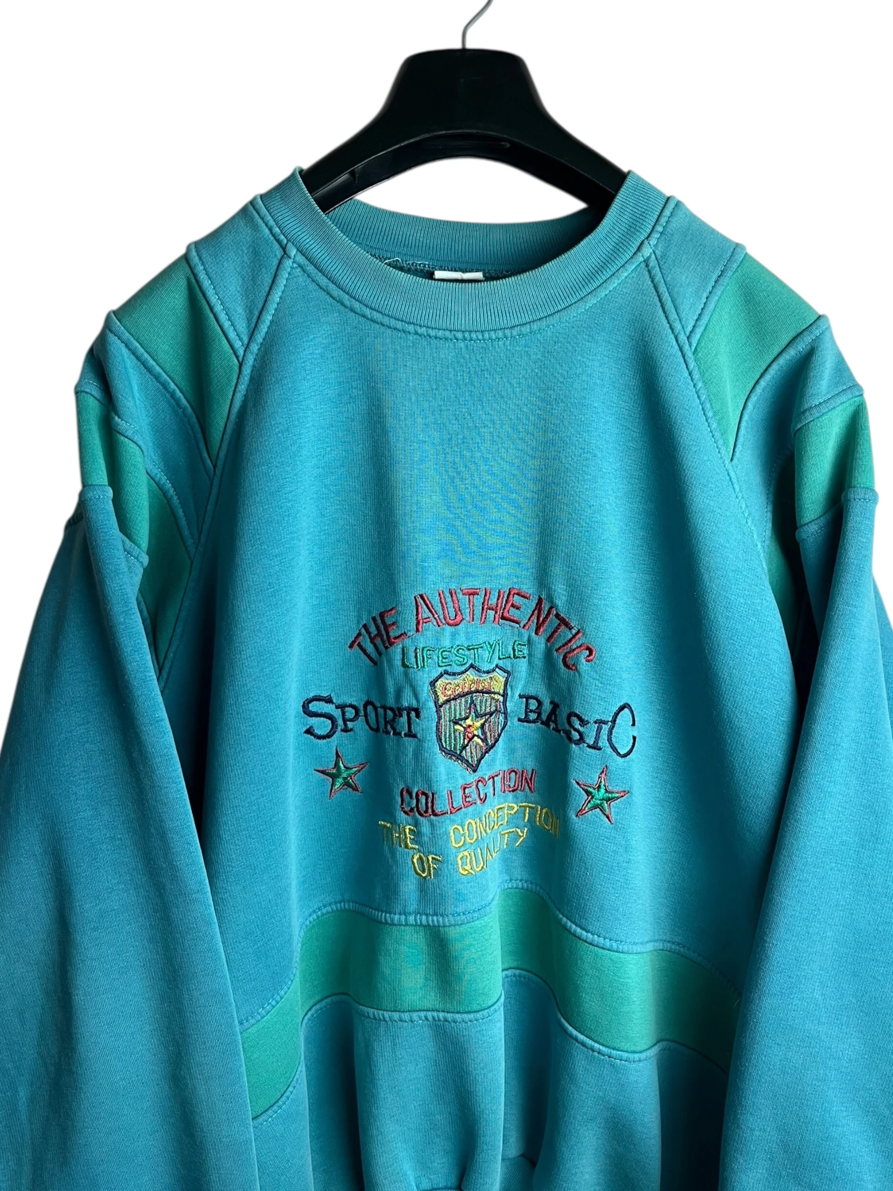Oversize Kalın Vintage Sweatshirt (XL)