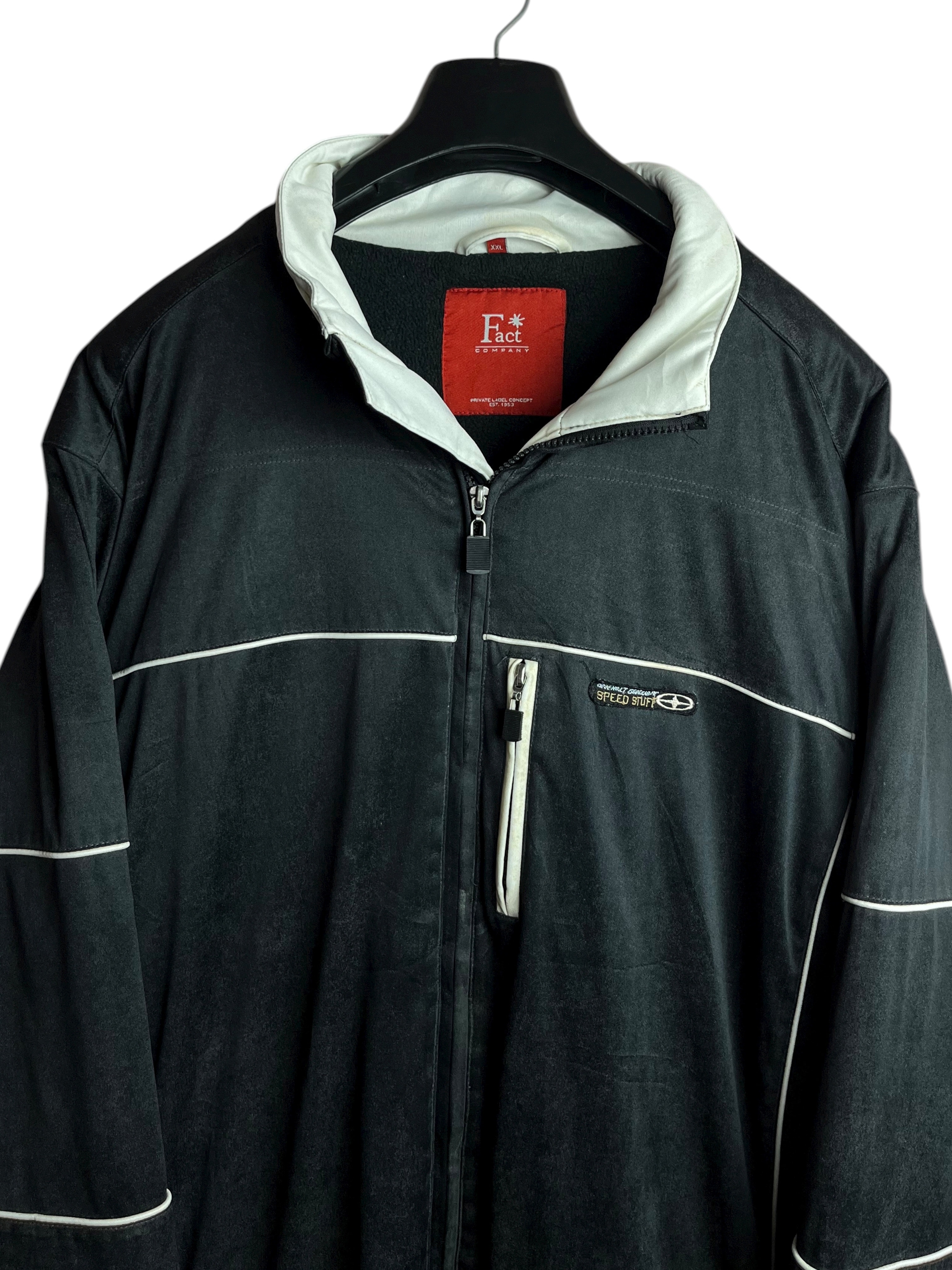 Vintage Eskitme Detaylı Mont (XXL)