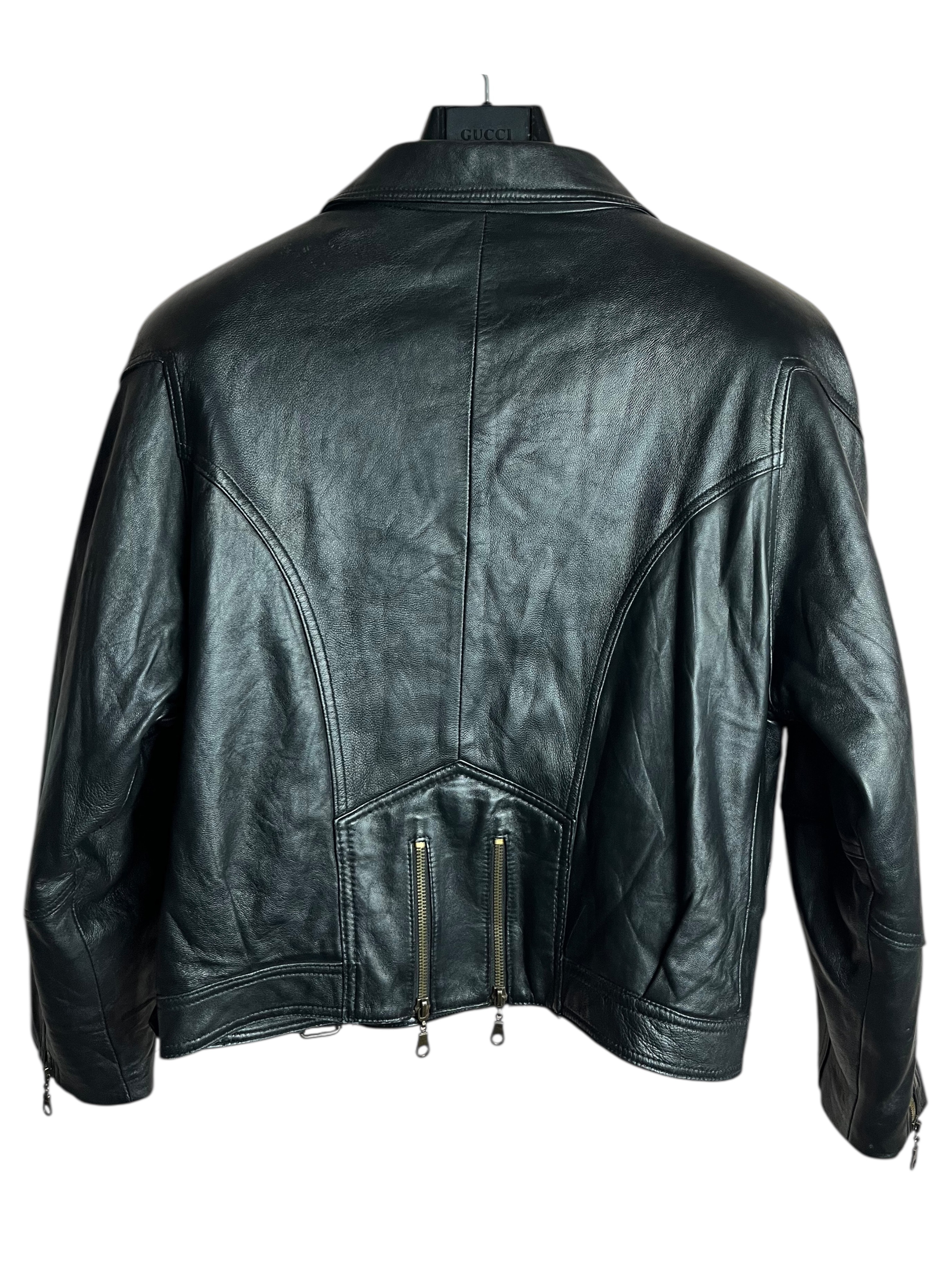 Vintage Deri Ceket (Medium)