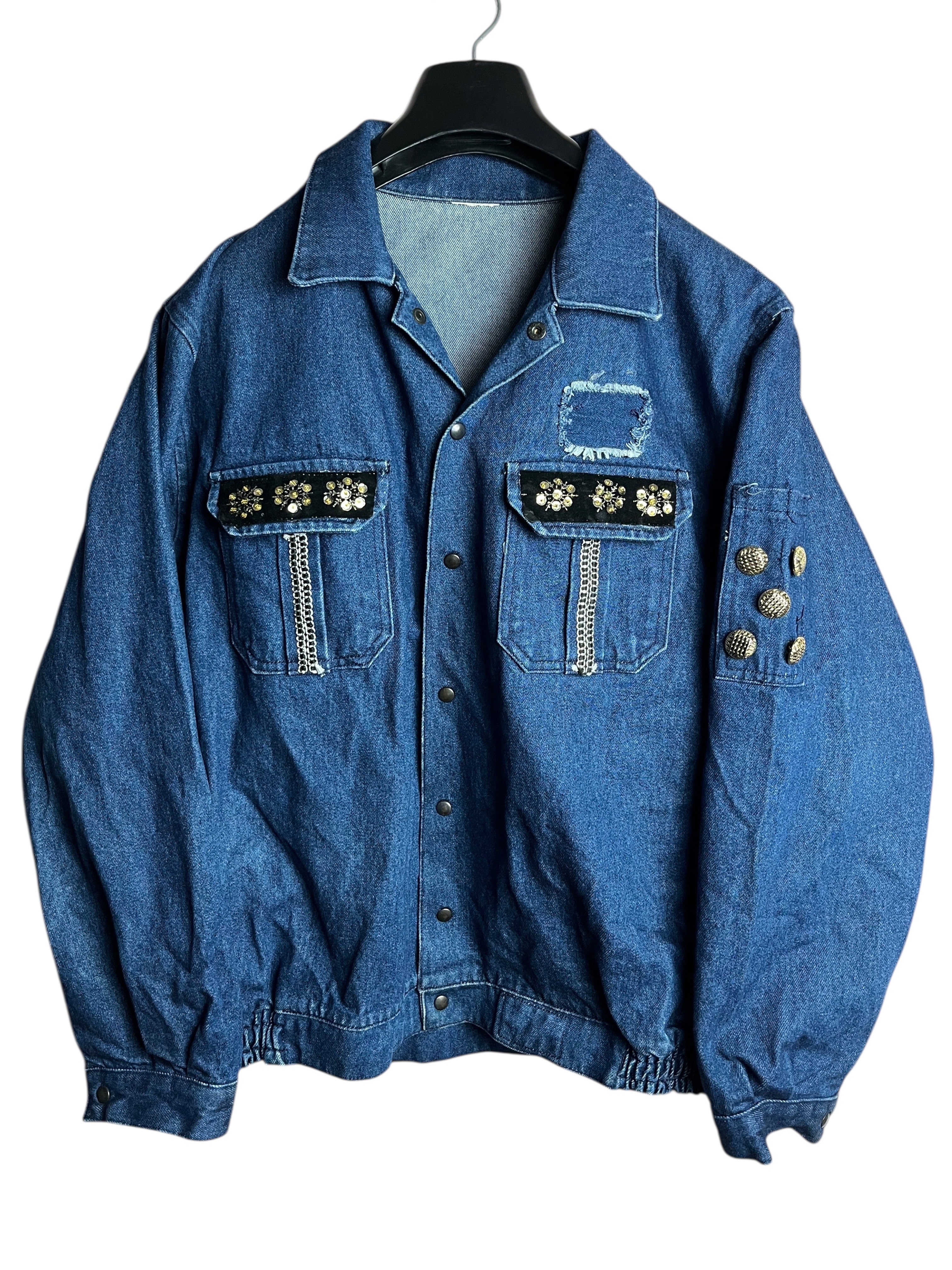 Oversize Vintage Design Kot Ceket (Medium)