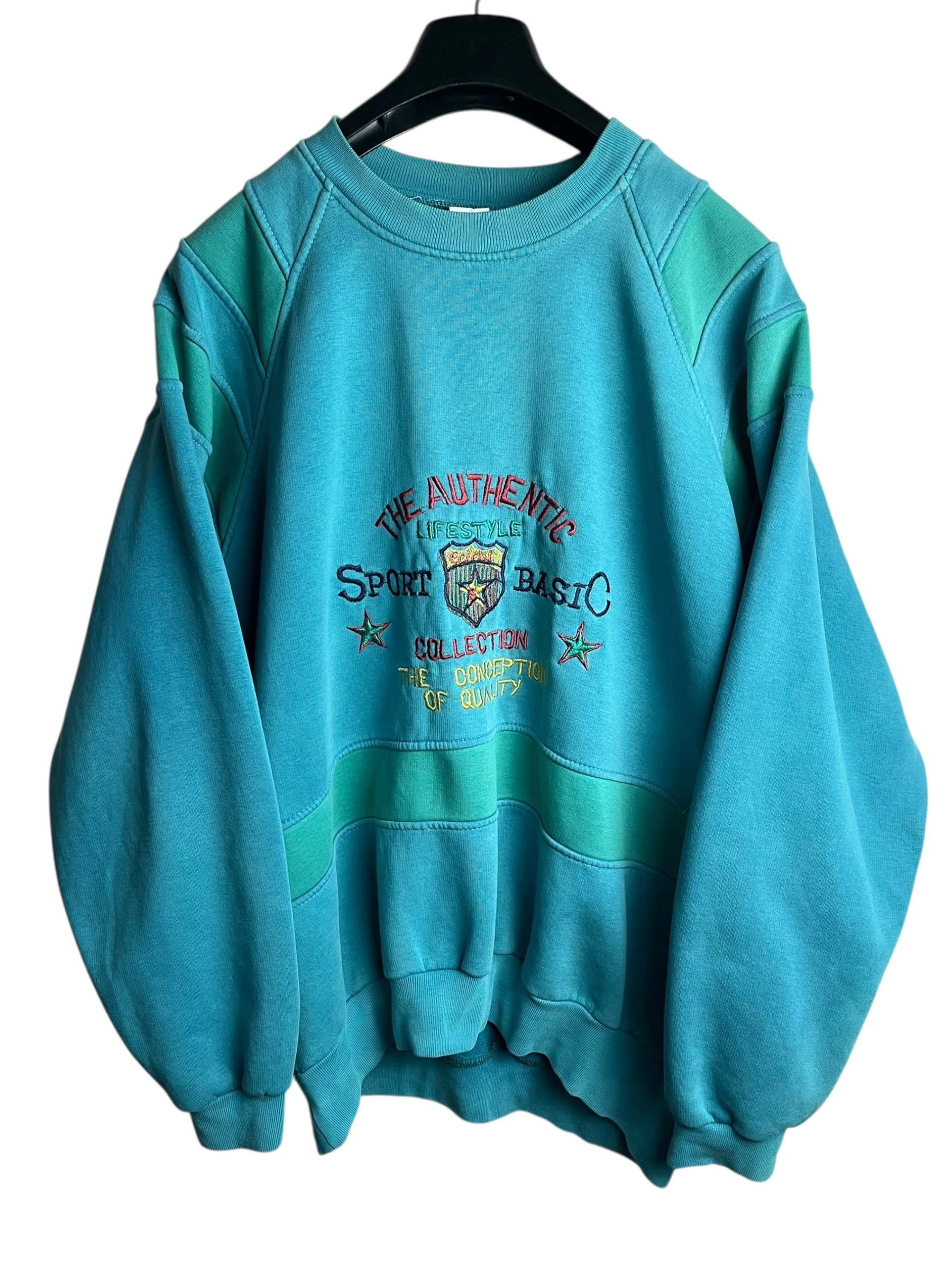 Oversize Kalın Vintage Sweatshirt (XL)