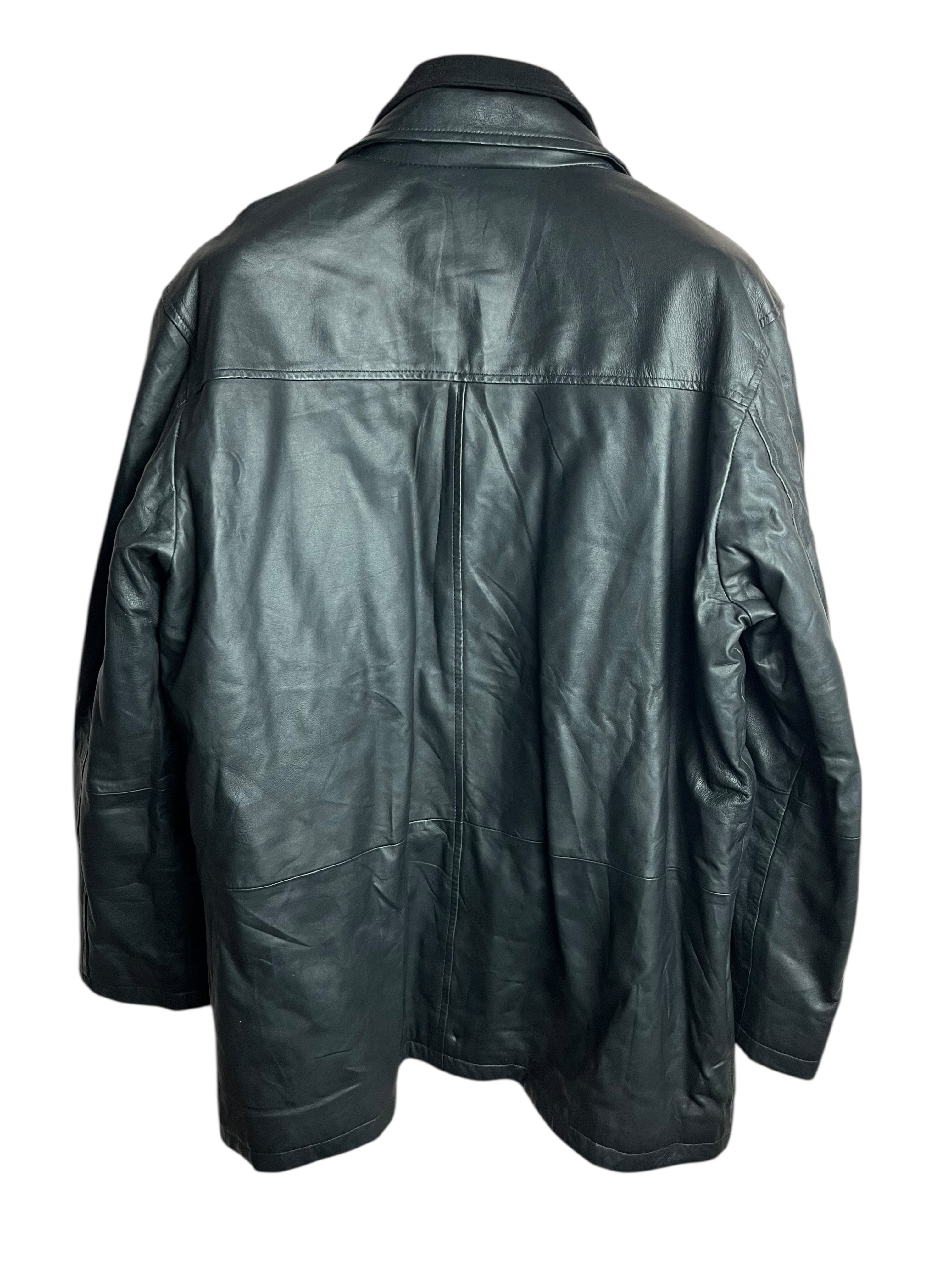 Vintage Deri Ceket (Large)