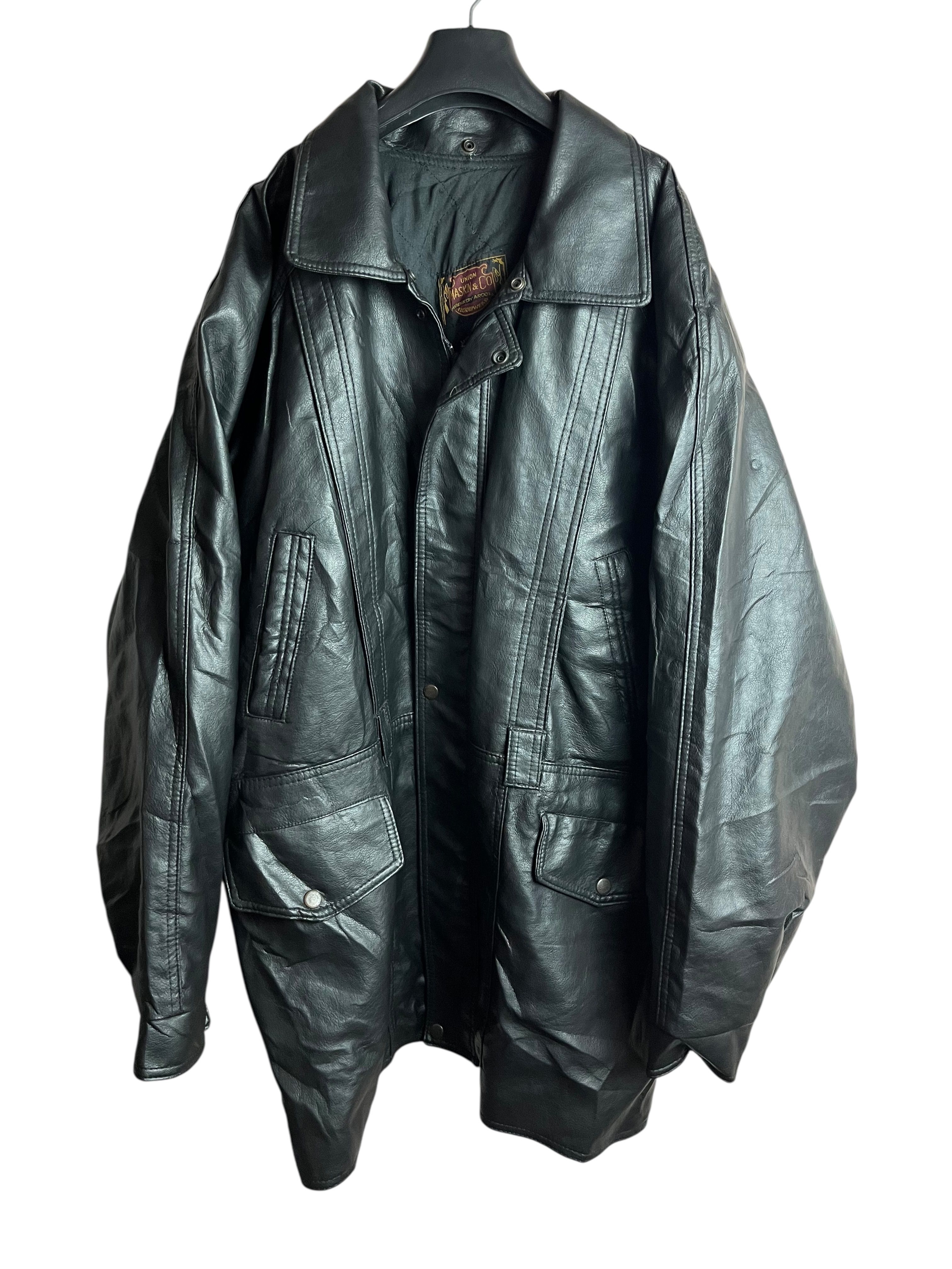 Vintage Deri Ceket (XXL)