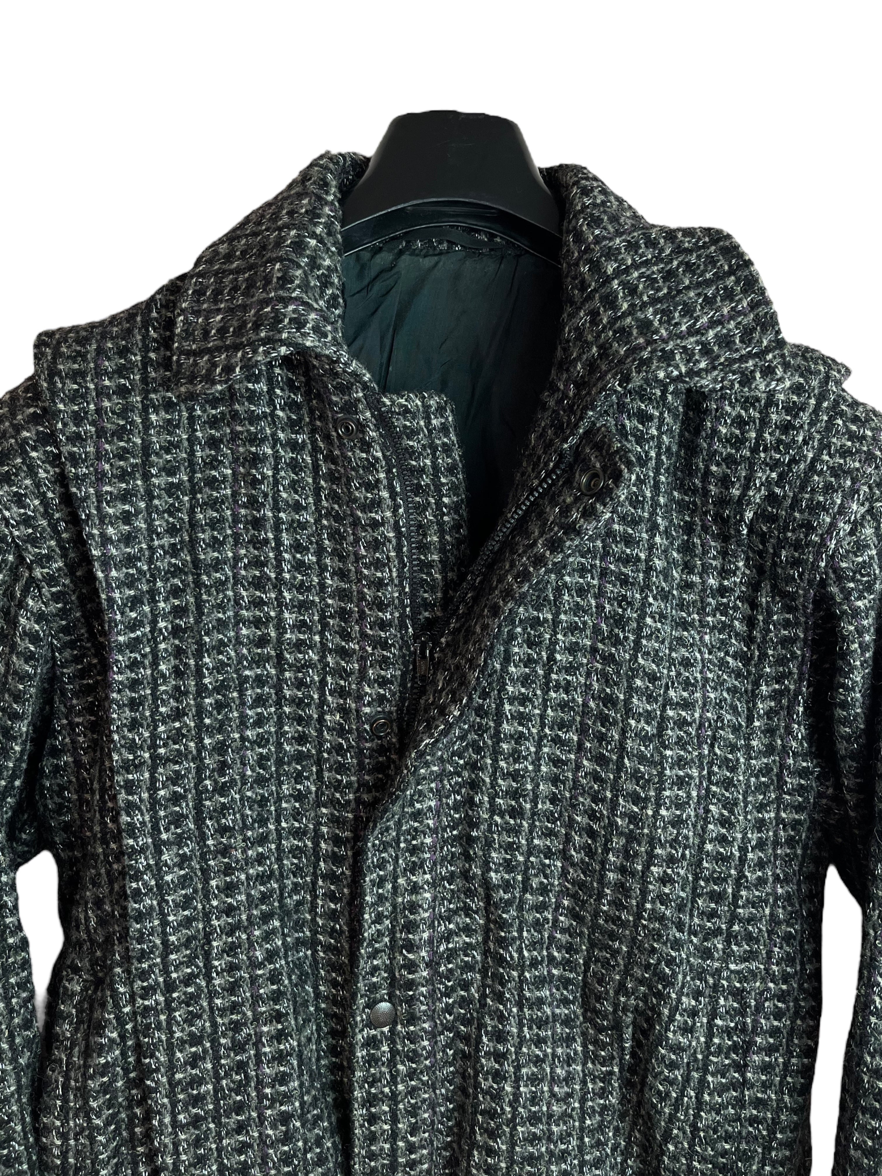 Oversize Kalın Yün Ceket (Small)