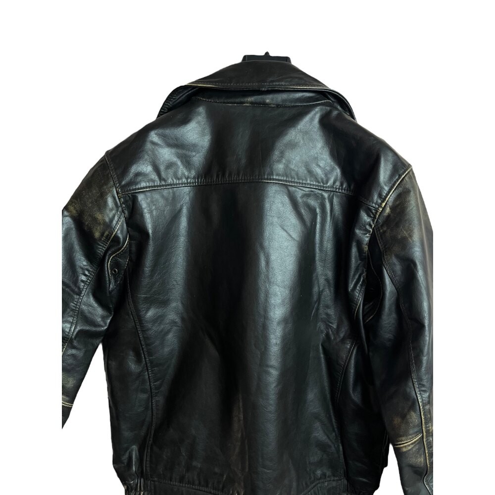 Lee 90s Hakiki Vintage Deri Ceket (Small)