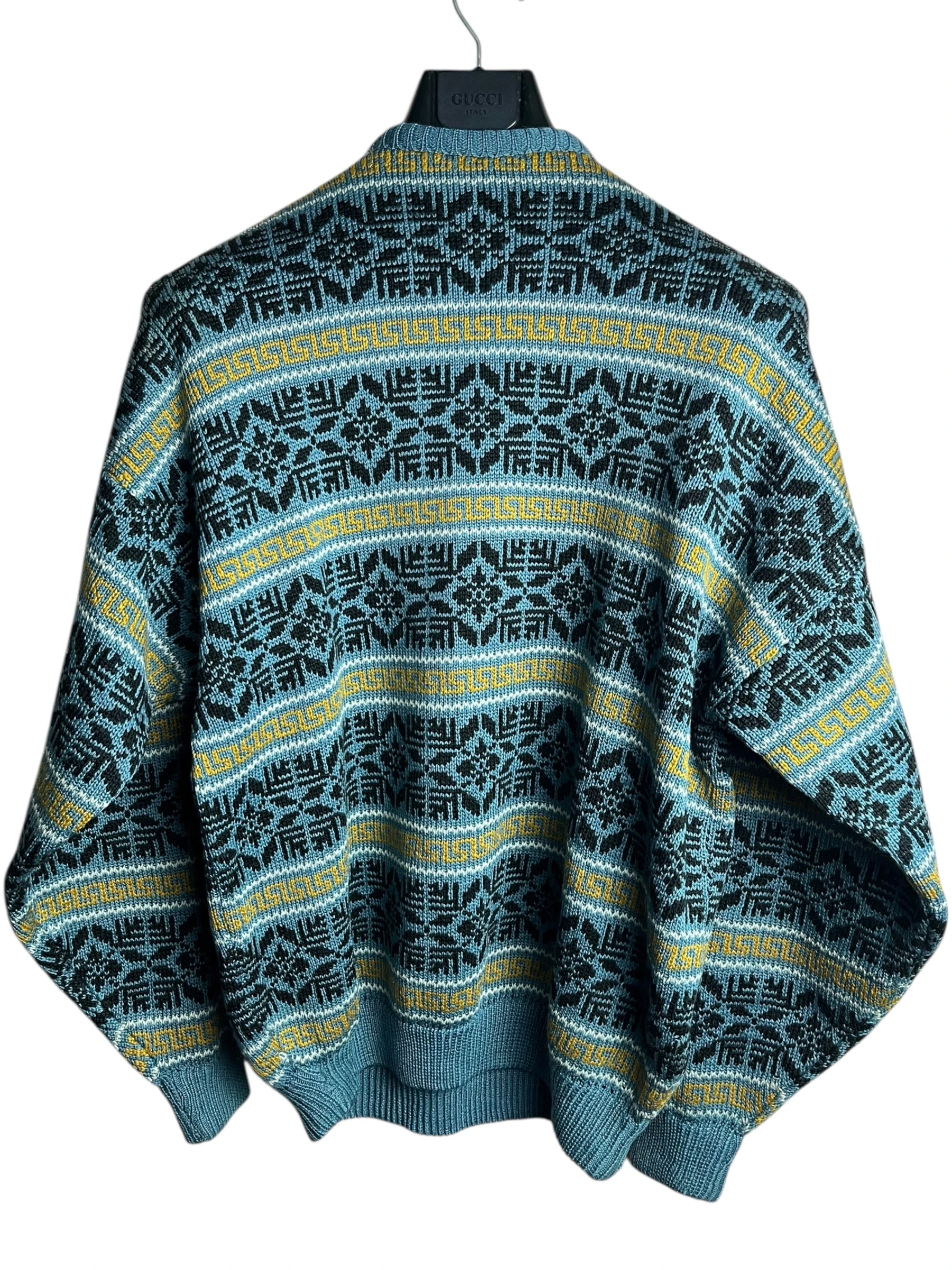 Bomber Vintage Kalın Yün Kazak (Large)